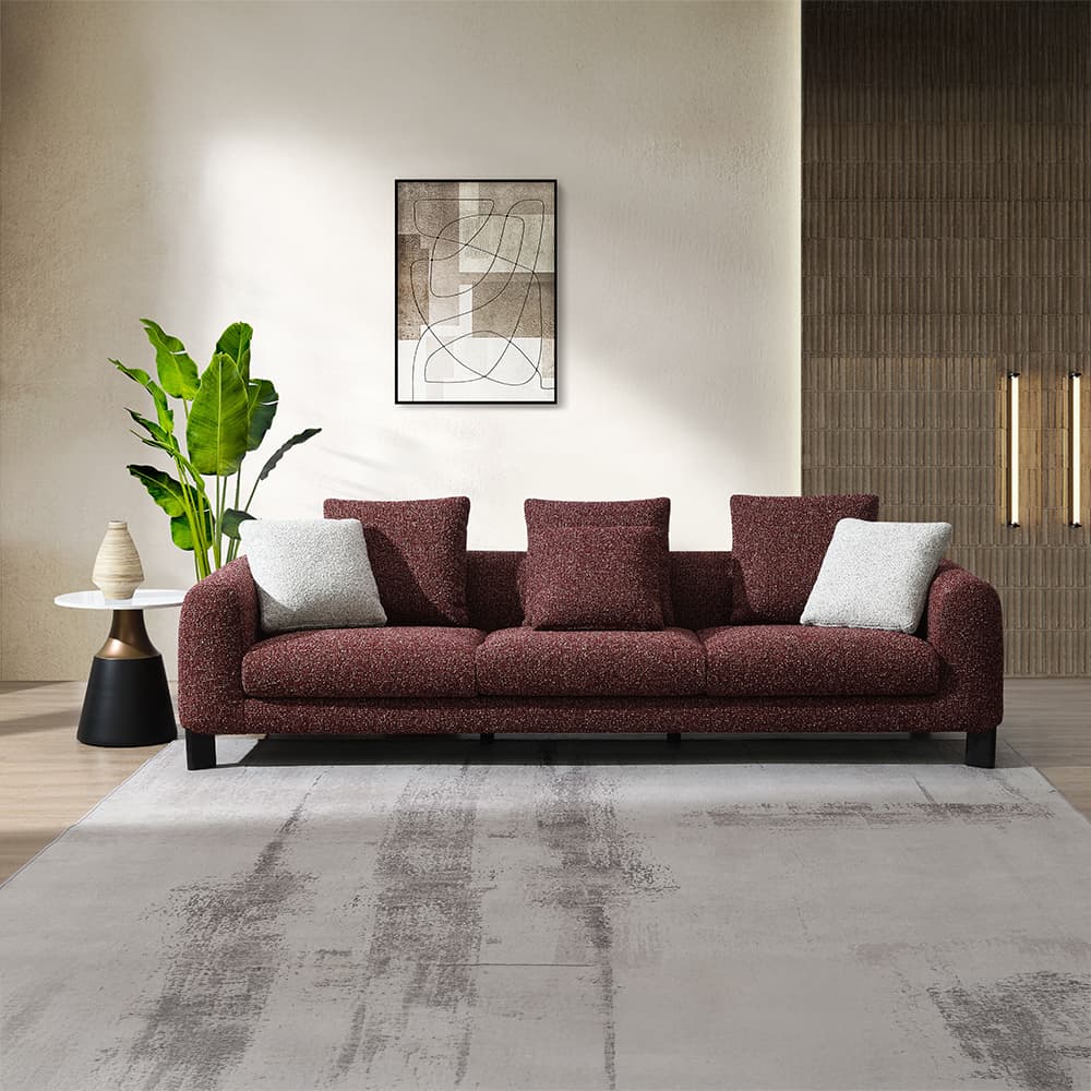 Sofa W/6 Pillows