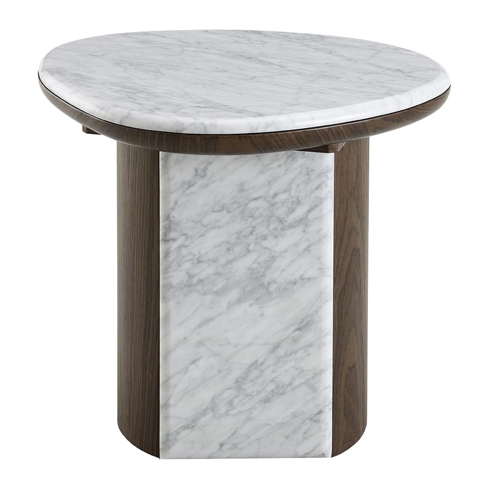 End Table W/Natural Marble 3