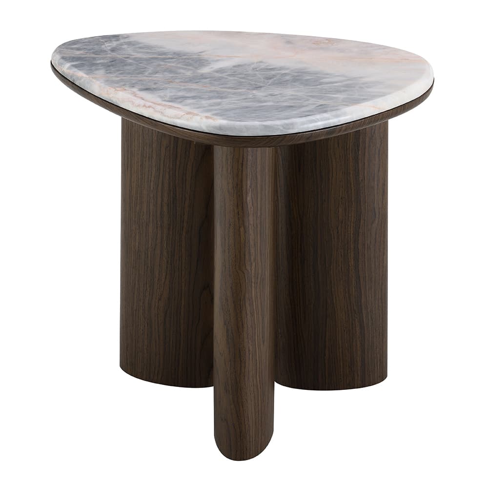 End Table W/Natural Marble 2