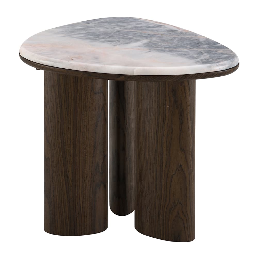 End Table W/Natural Marble 3