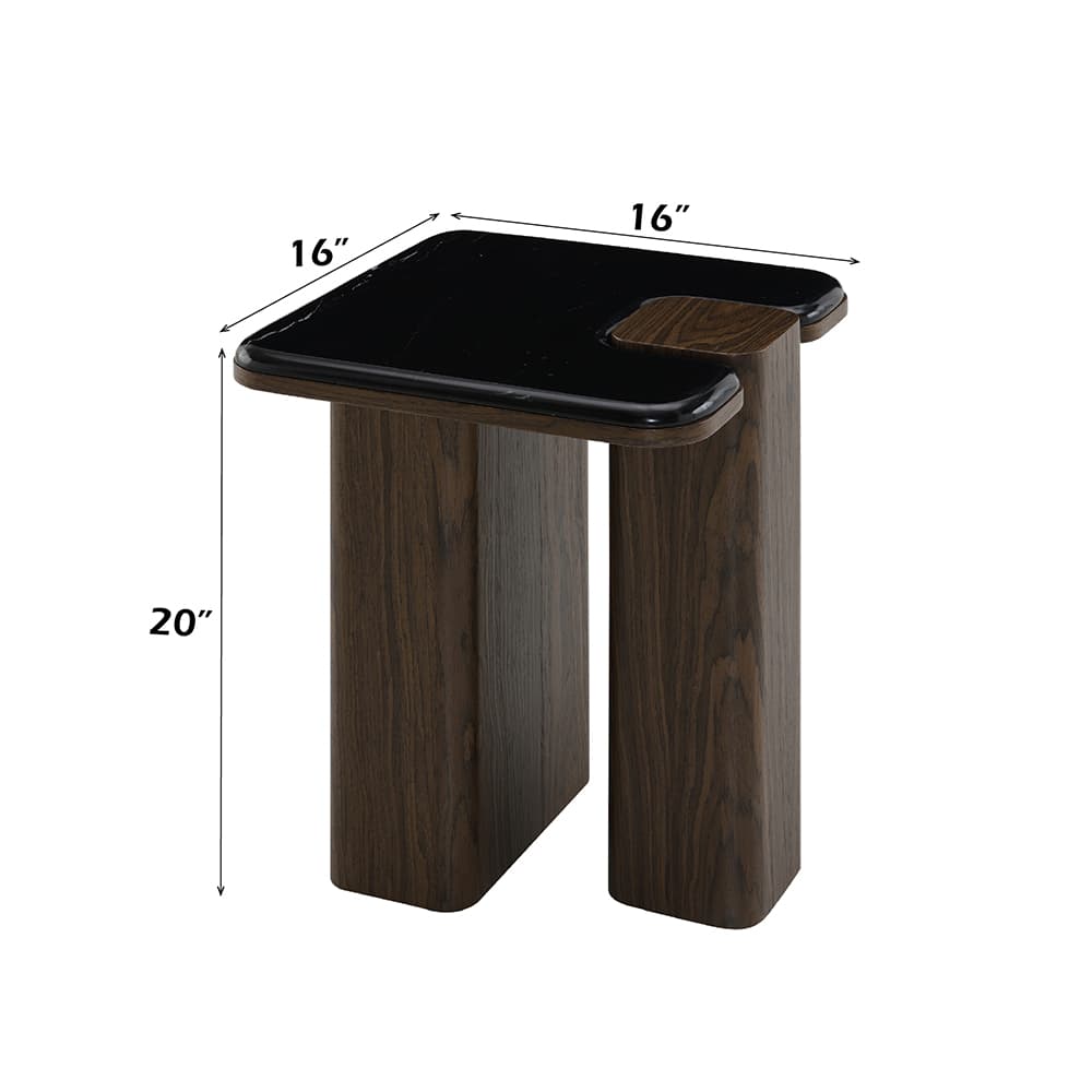 End Table W/Natural Marble 5