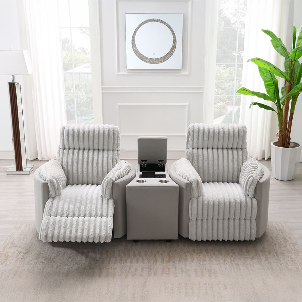 Glider Recliner  W/Swivel 8
