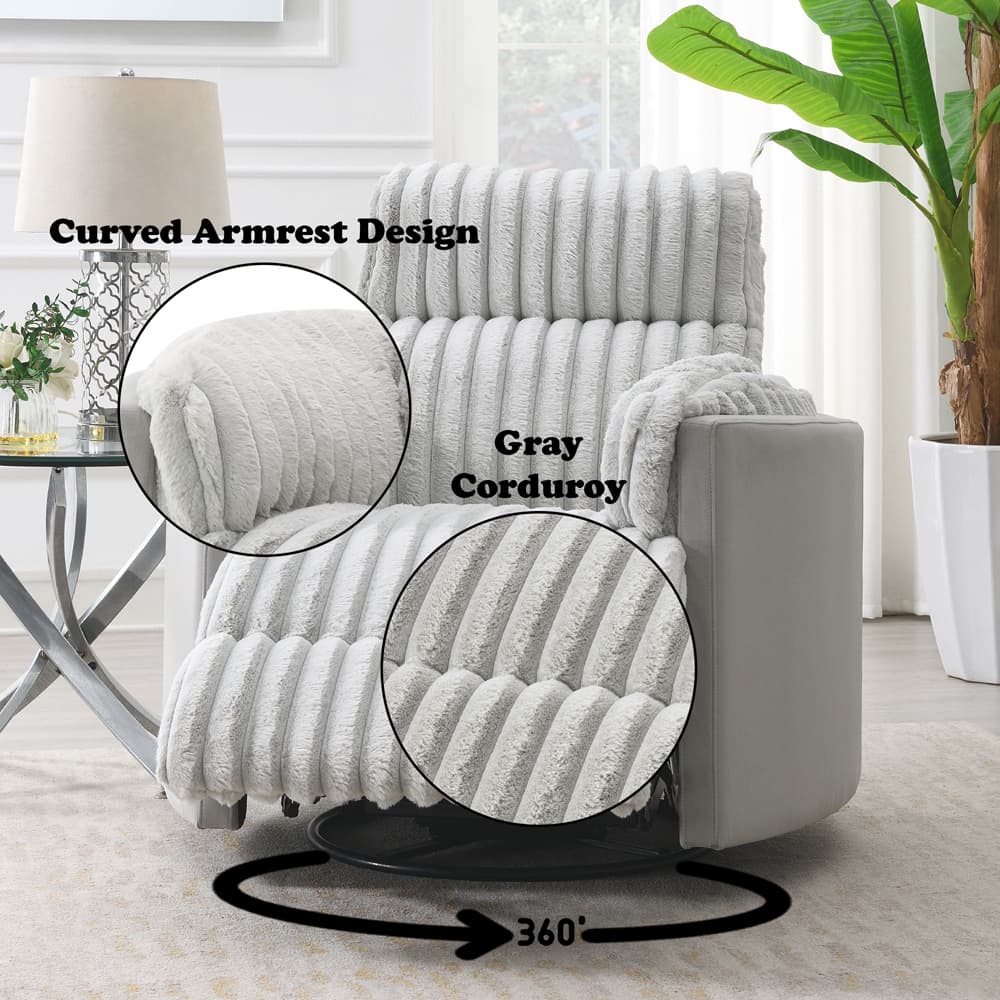 Glider Recliner  W/Swivel 9
