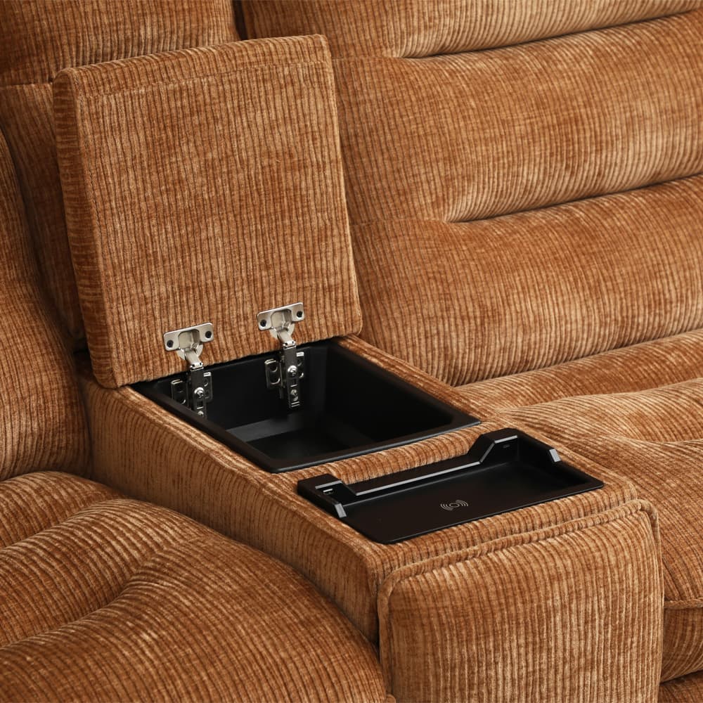 Power Motion Sectional Sofa W/USB Port 11