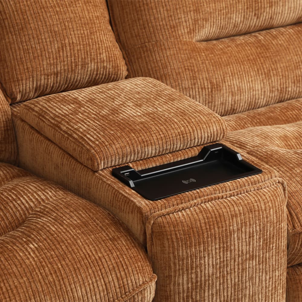 Power Motion Sectional Sofa W/USB Port 8