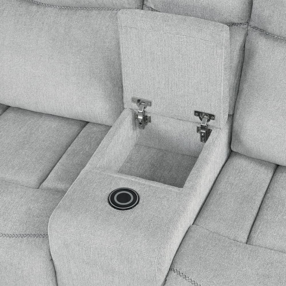 Motion Loveseat W/Console 7