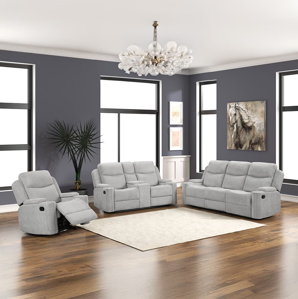 Motion Loveseat W/Console 11