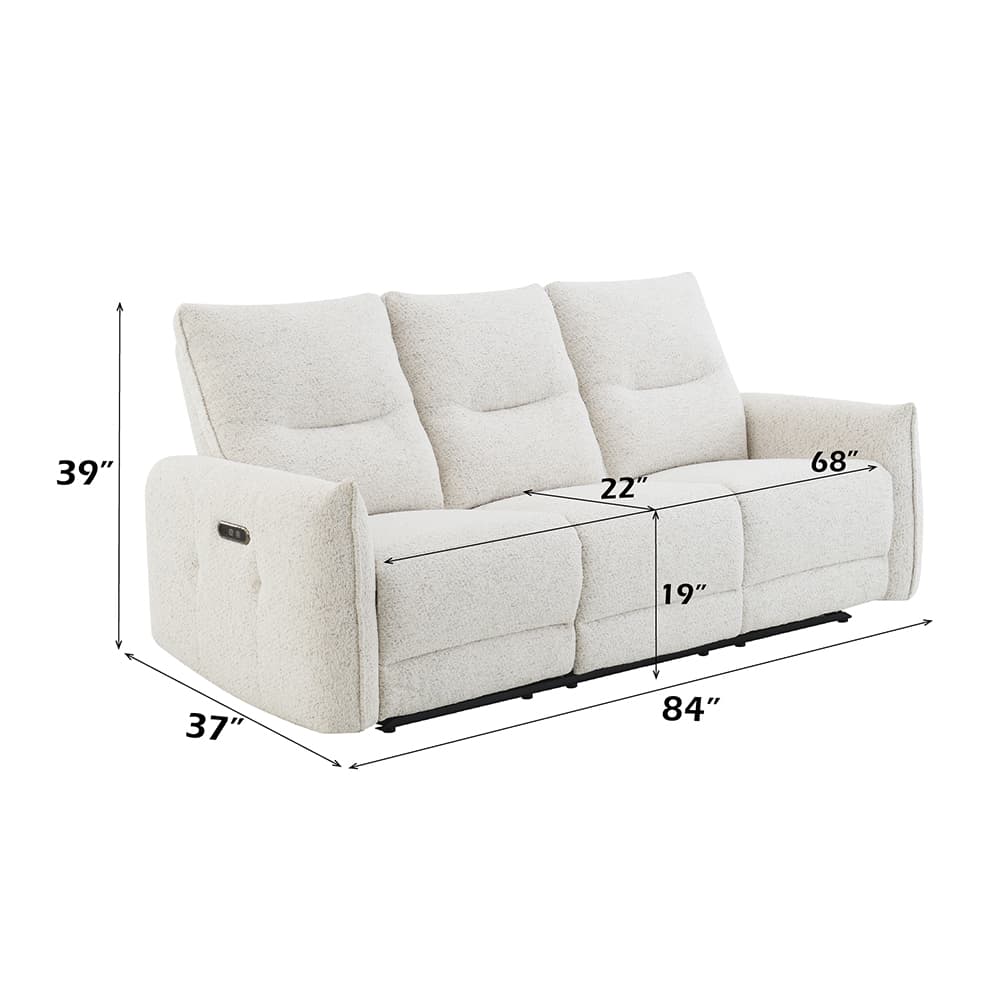 Power Motion Sofa W/USB Port 9