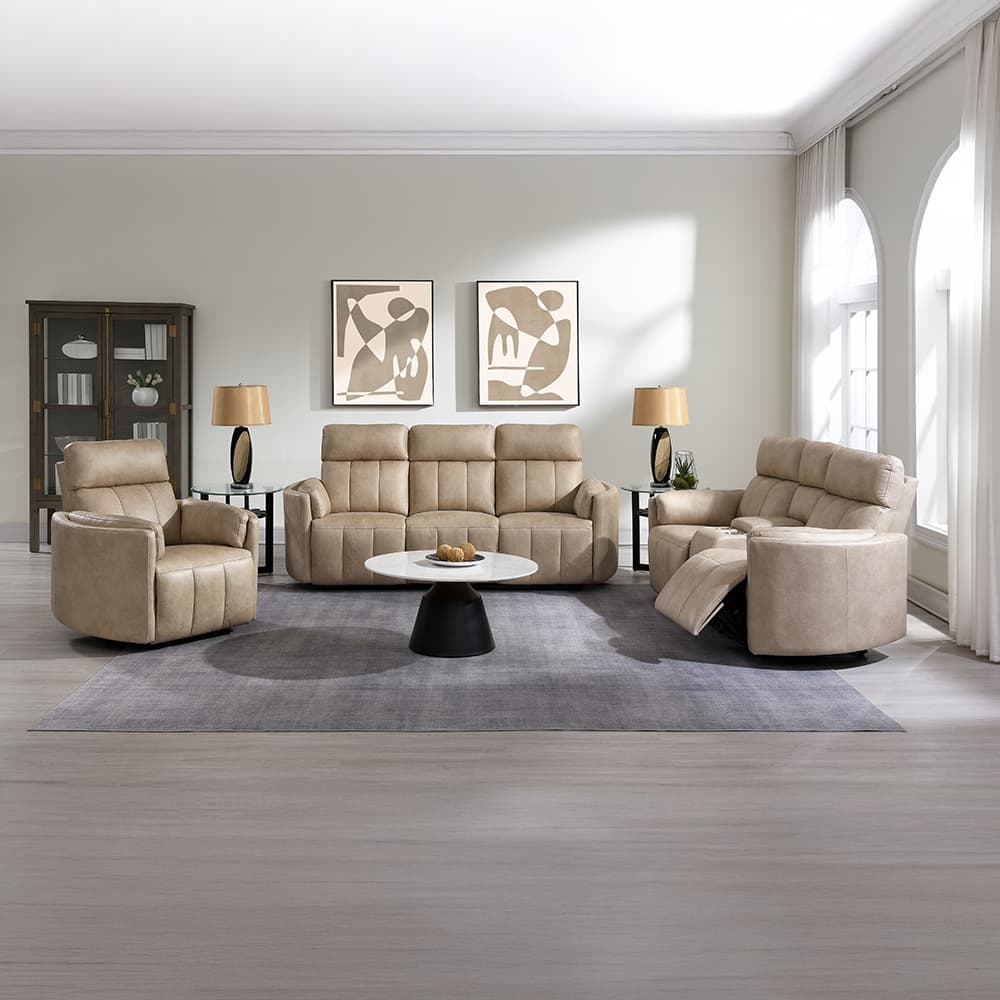 Motion Loveseat W/Console 12