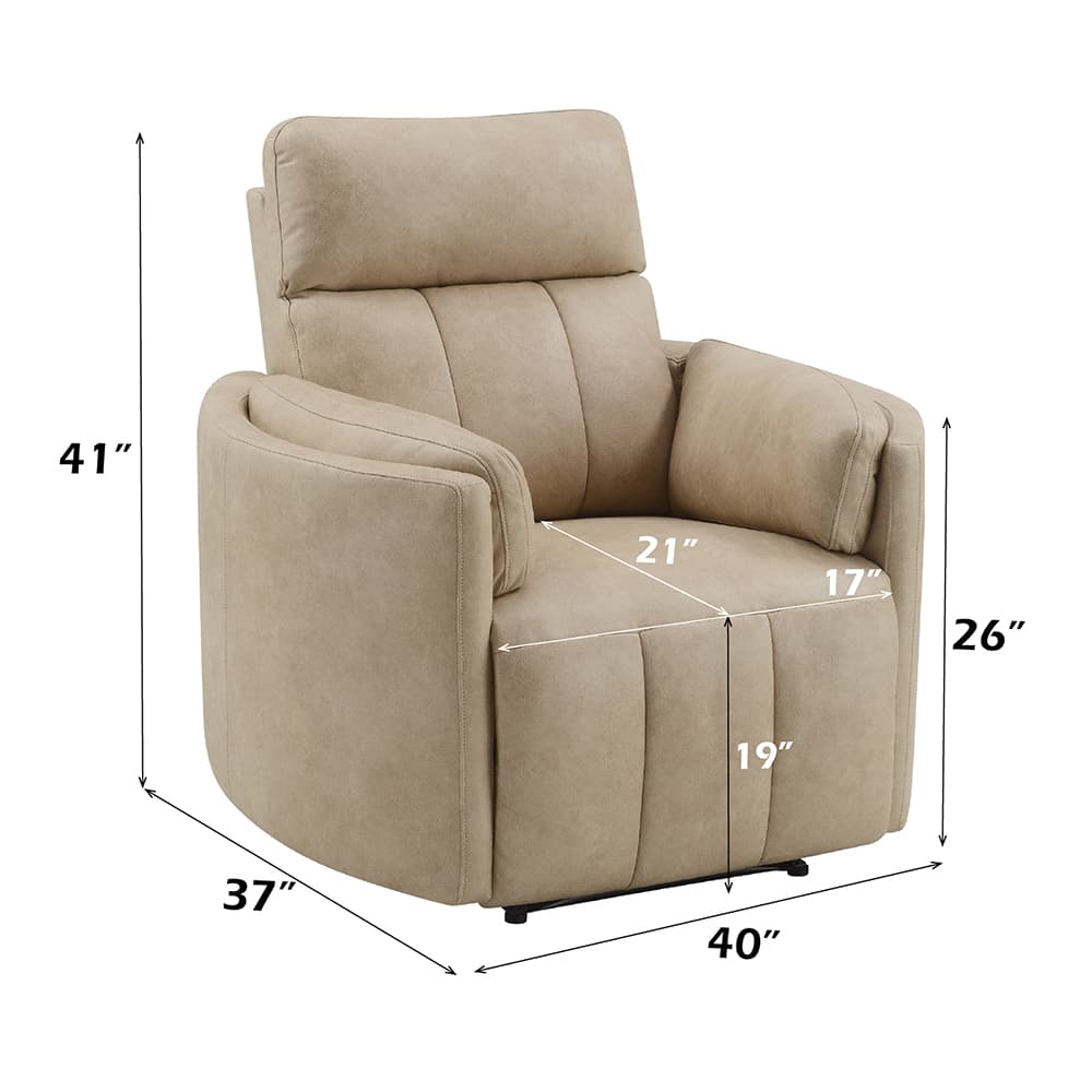 Motion Glider Recliner W/Swivel 9