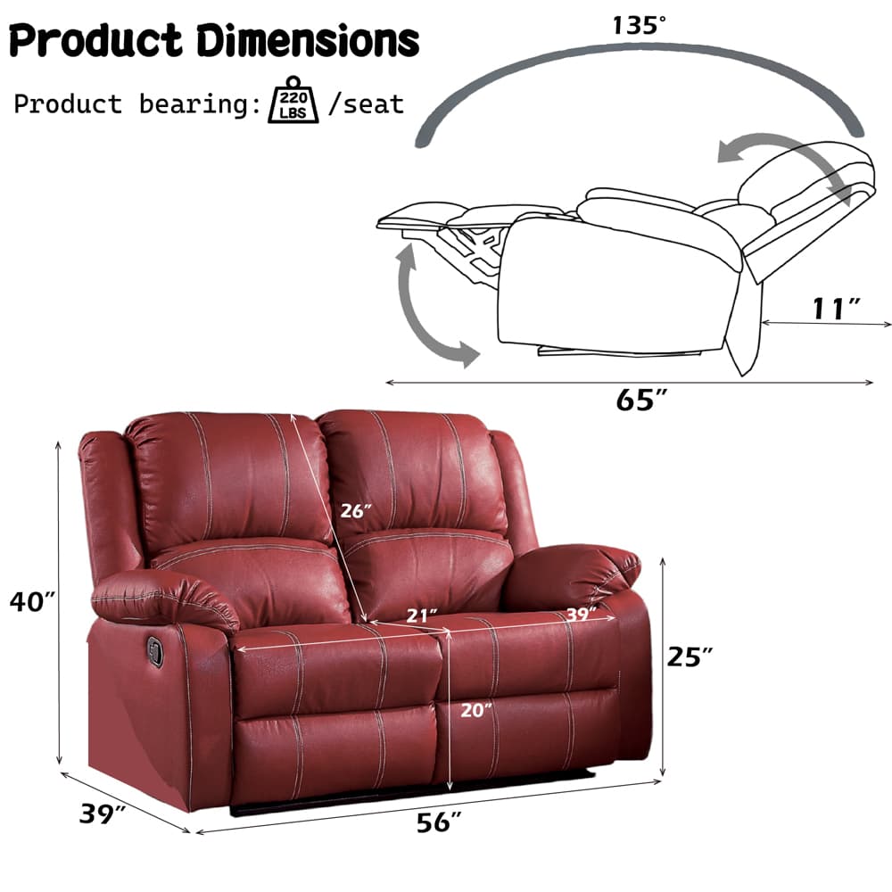 Motion Loveseat 4