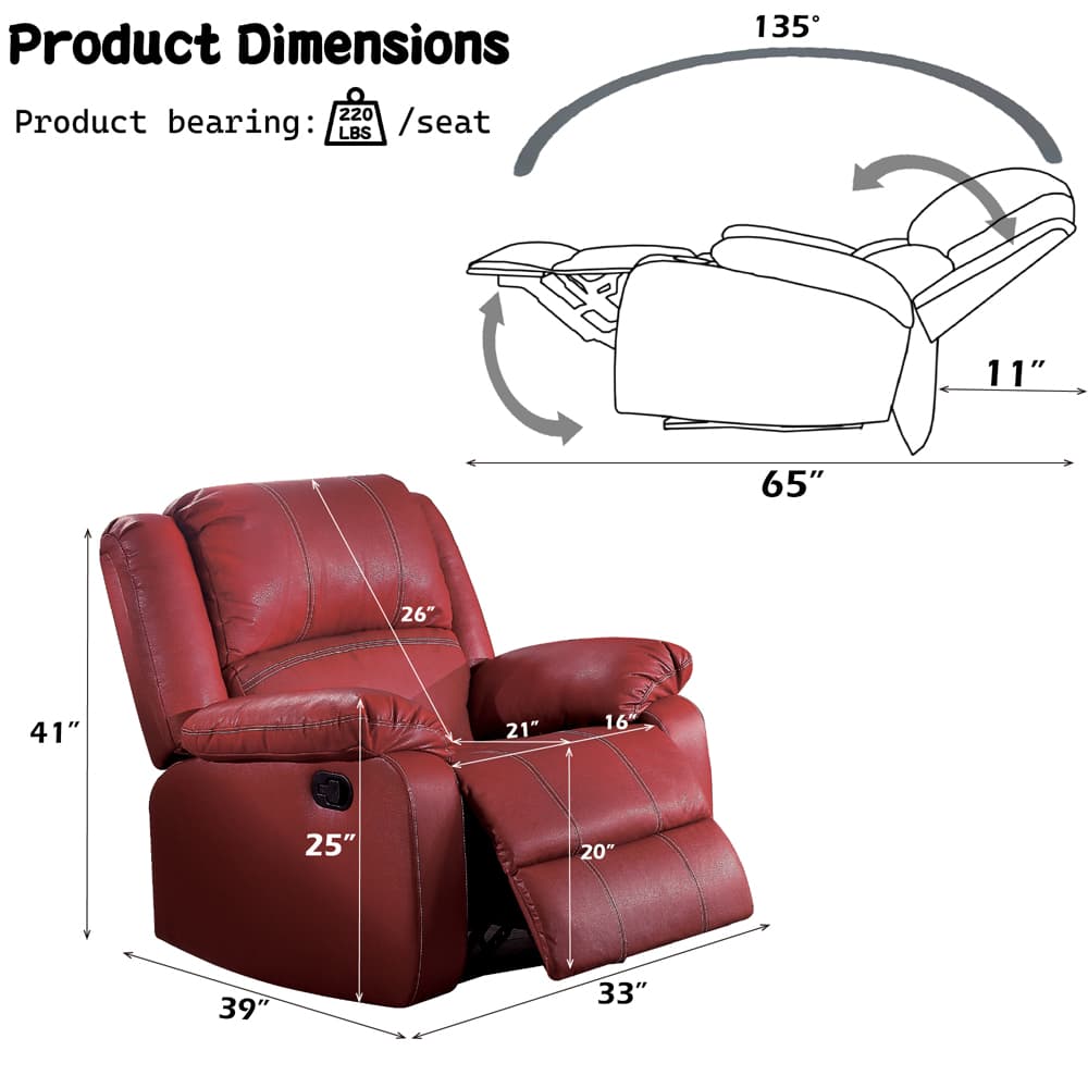 Motion Rocker Recliner 9