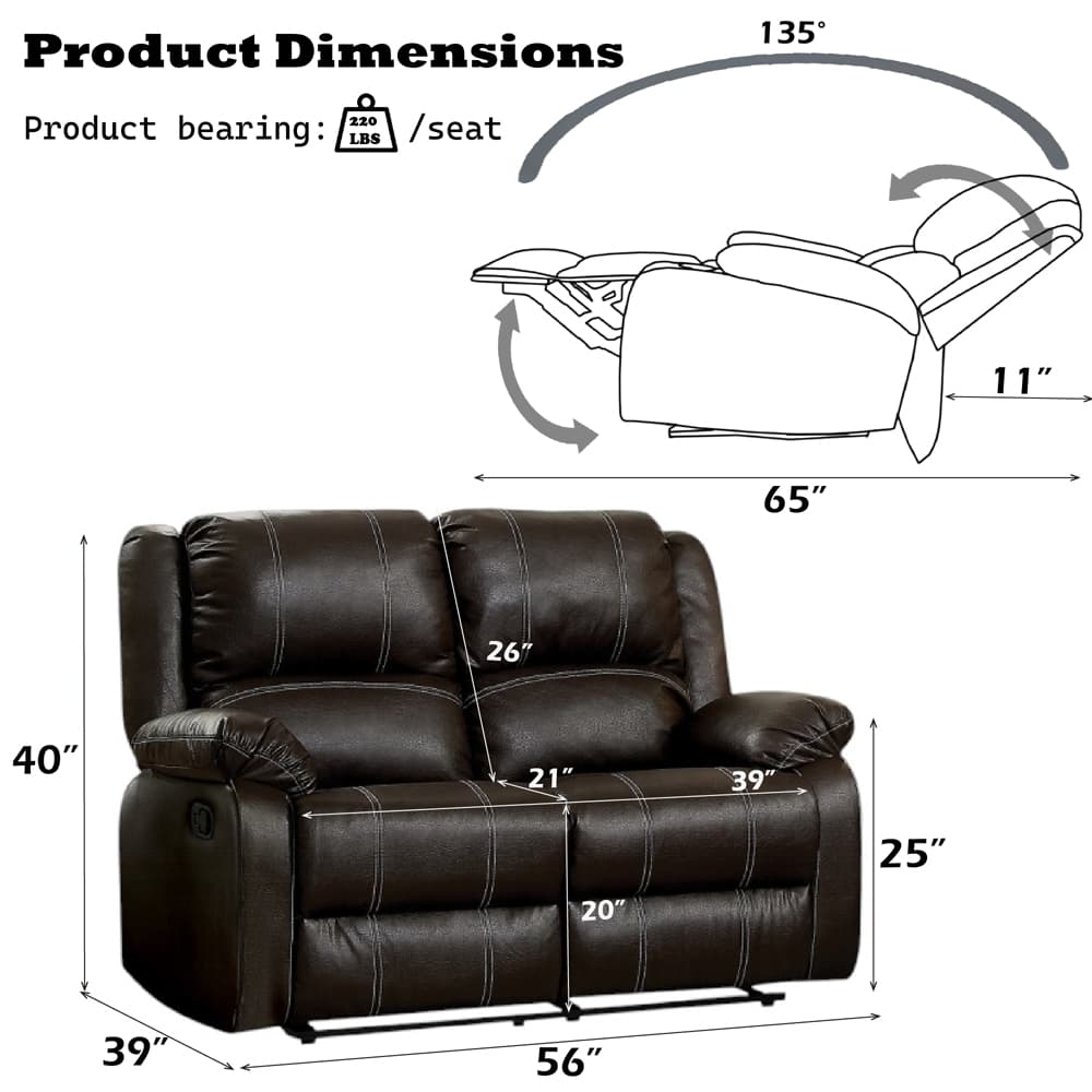 Motion Loveseat 5