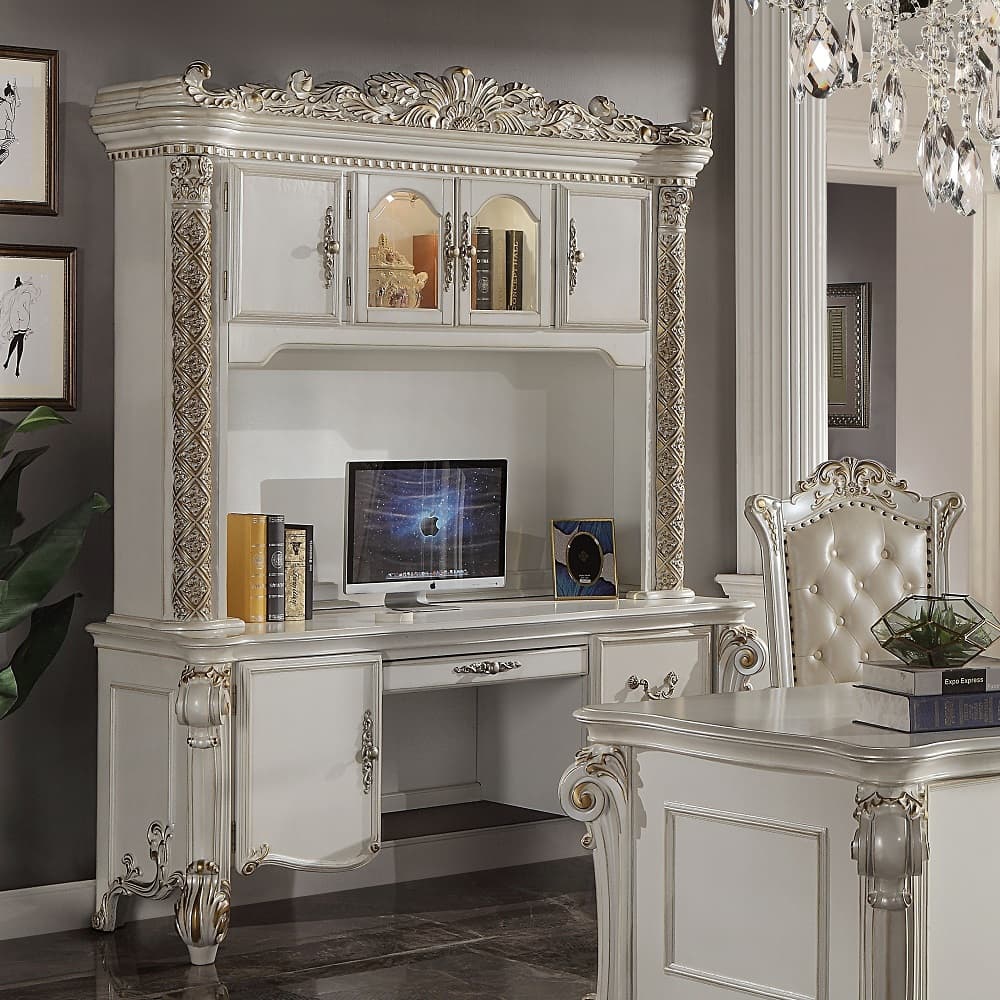 Computer Desk & Hutch