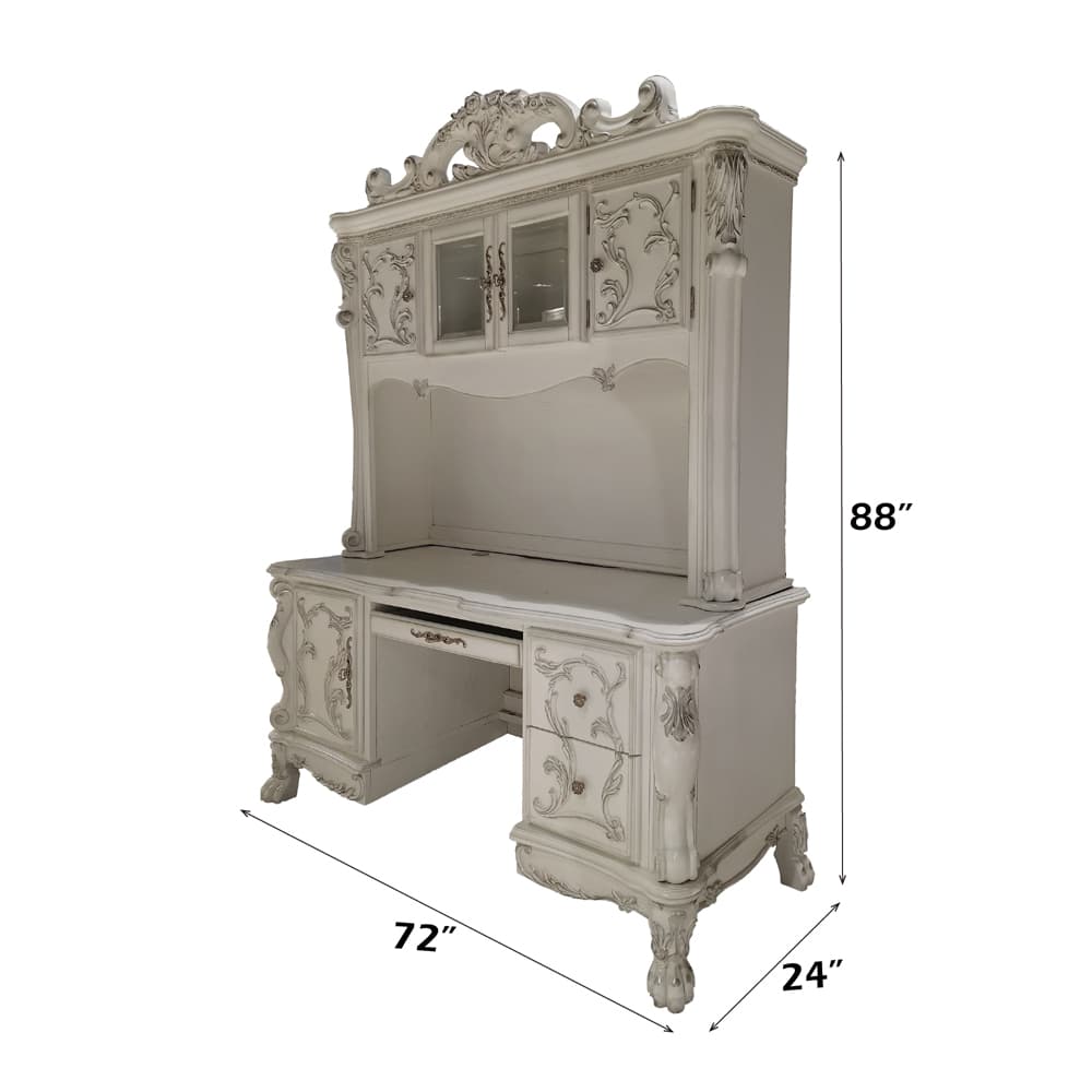 Computer Desk & Hutch 6