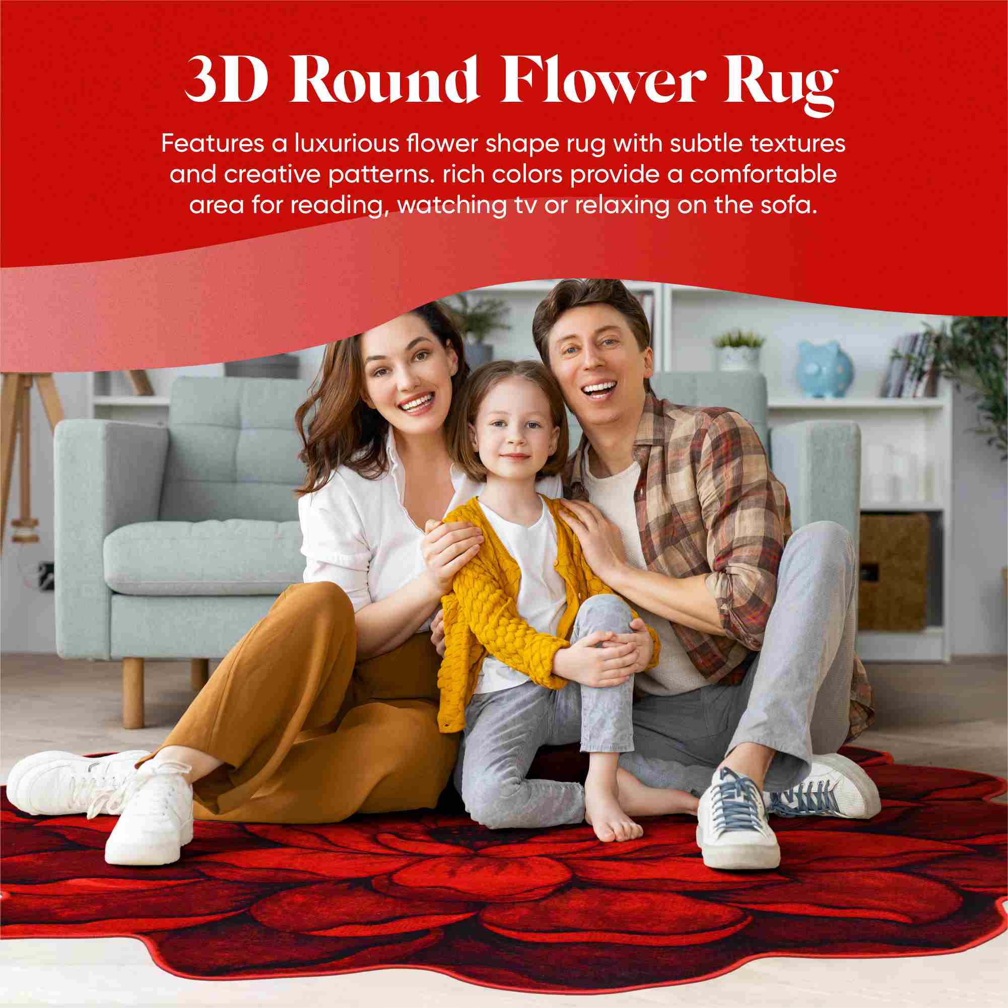 FLOWERS Rug Design 301 6