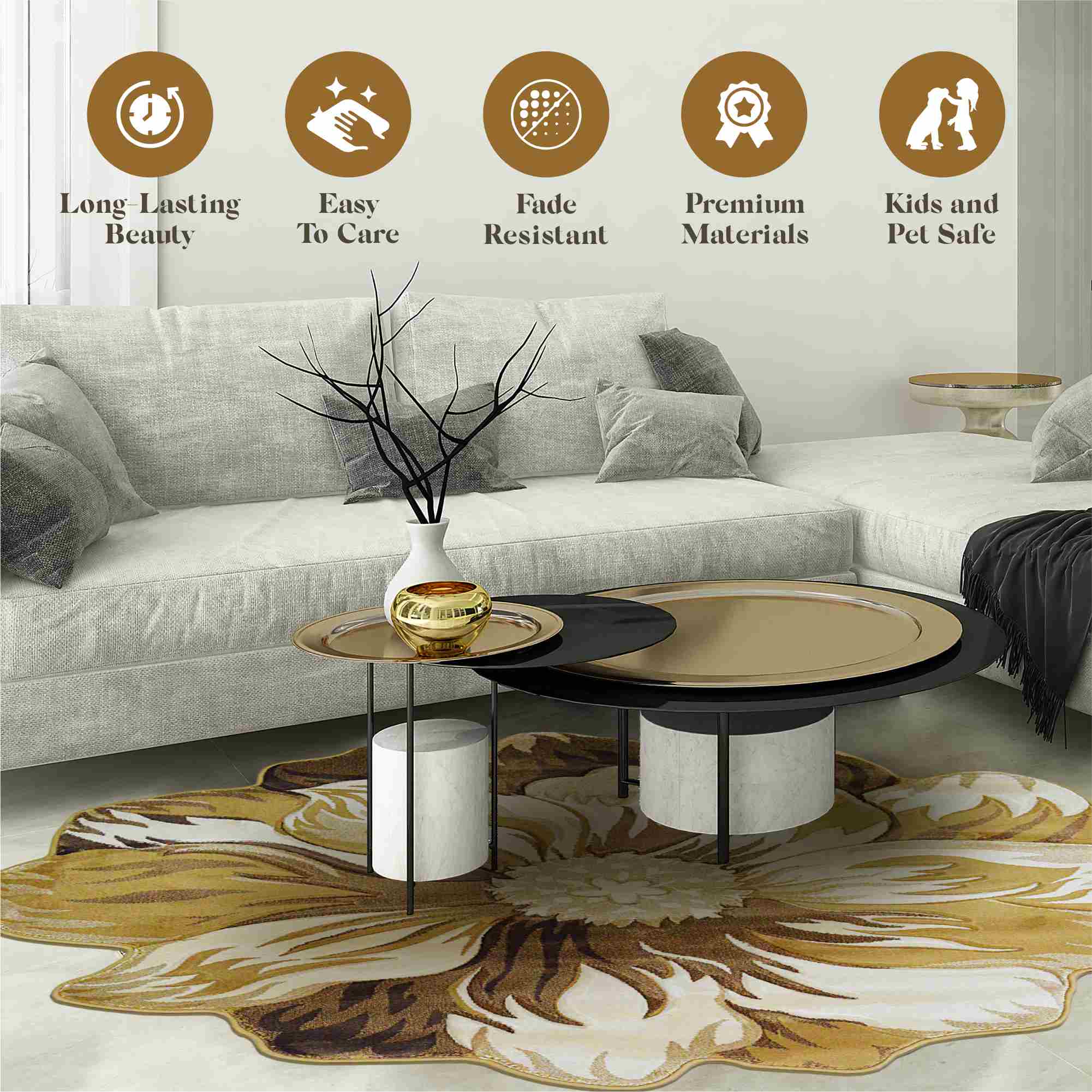 FLOWERS Rug Design 305 5