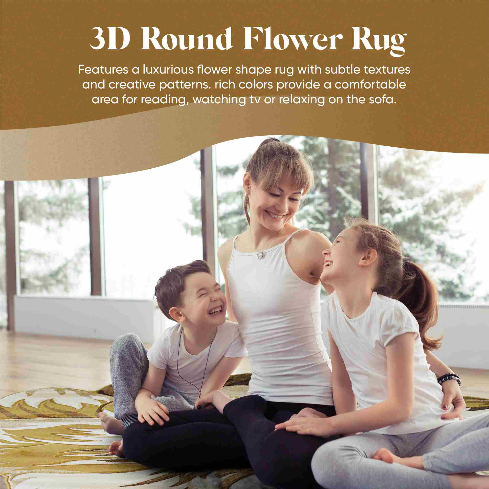 FLOWERS Rug Design 305 6