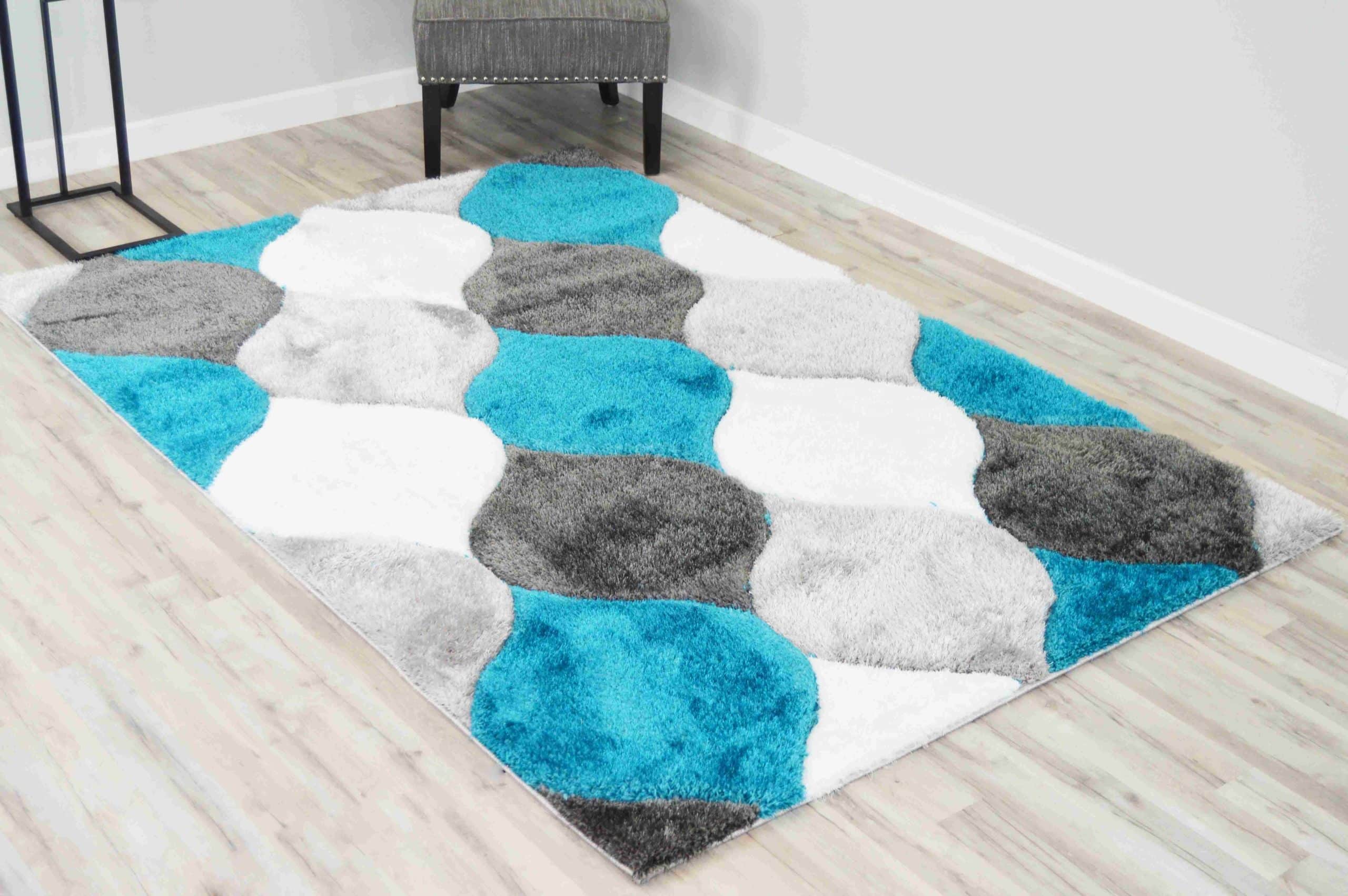 4D SHAGGY Rug Design 6488 7