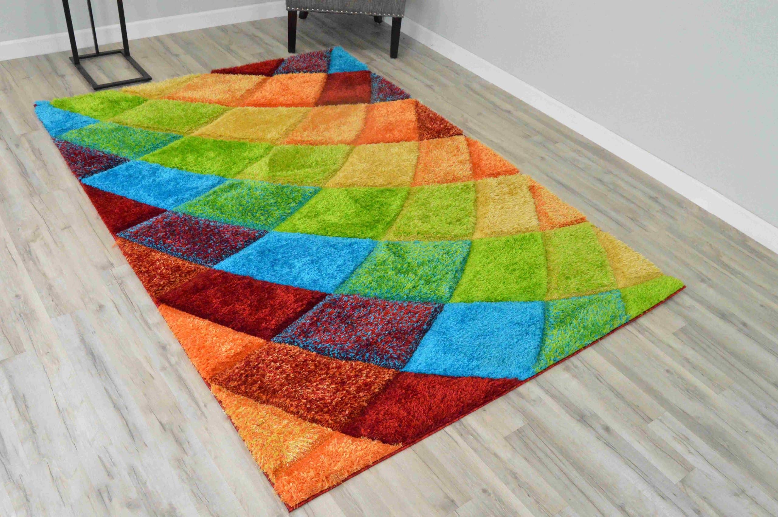 4D SHAGGY Rug Design 6492 2