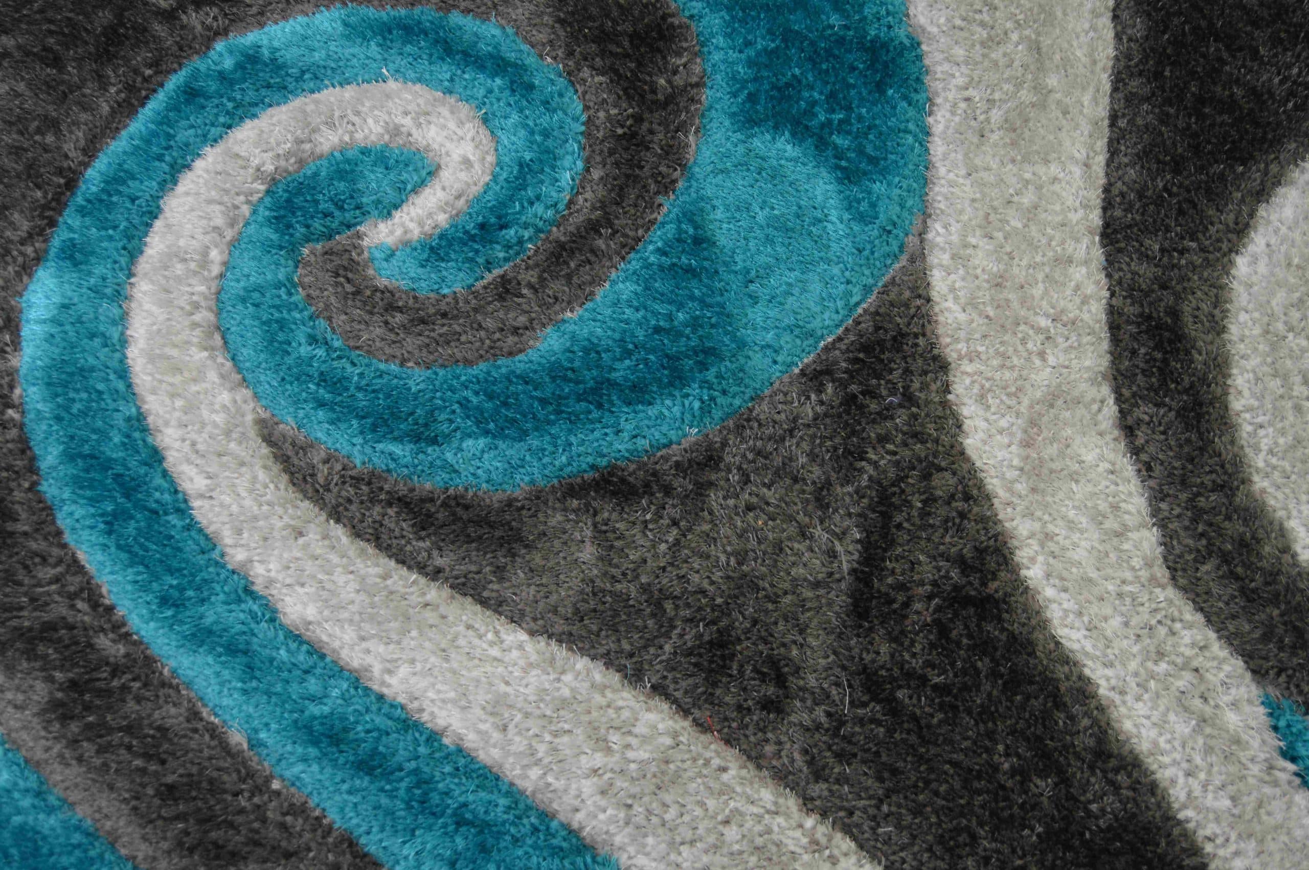 4D SHAGGY Rug Design 6499 3