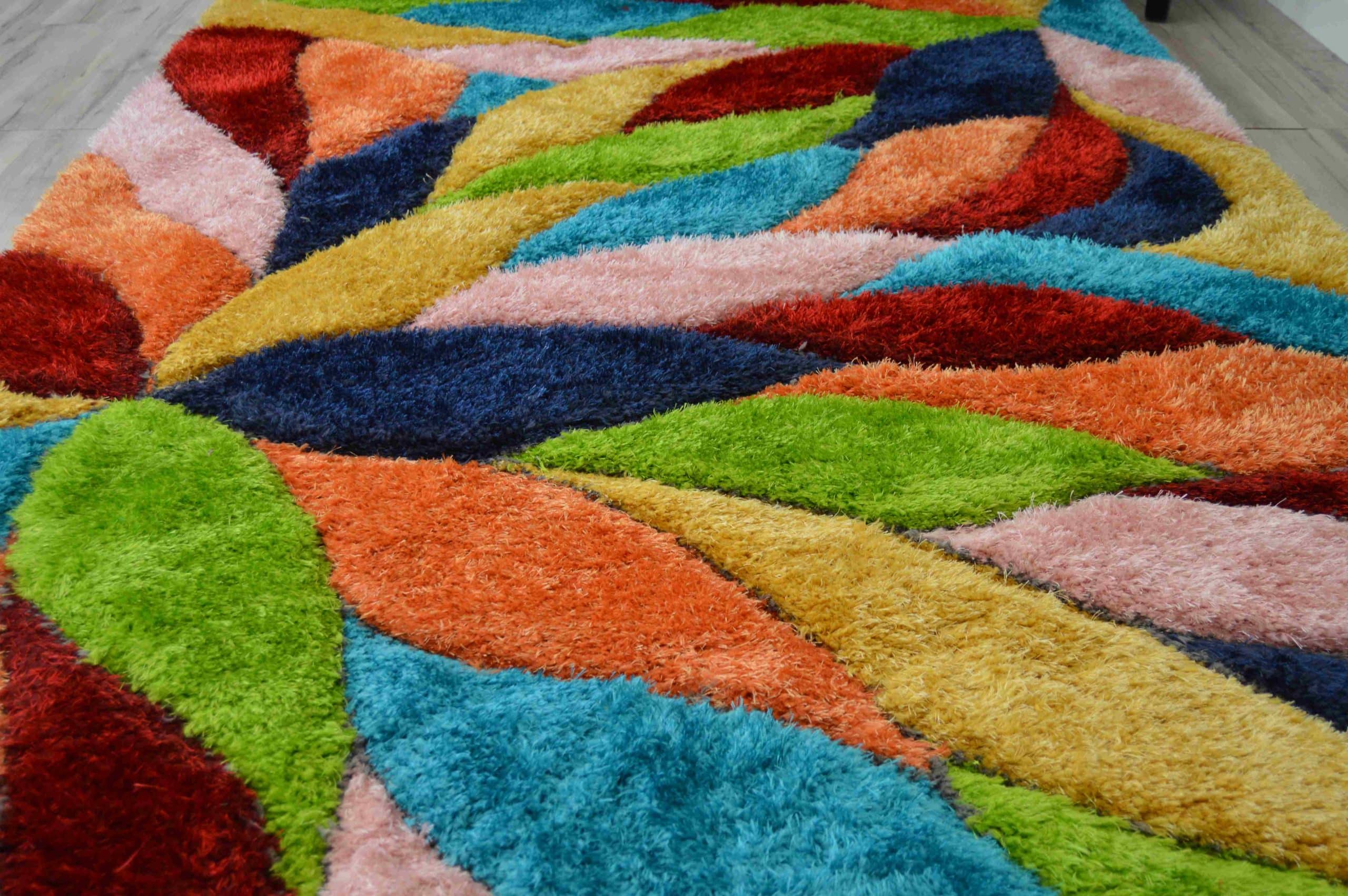 4D Shaggy Rug Design 6994 7