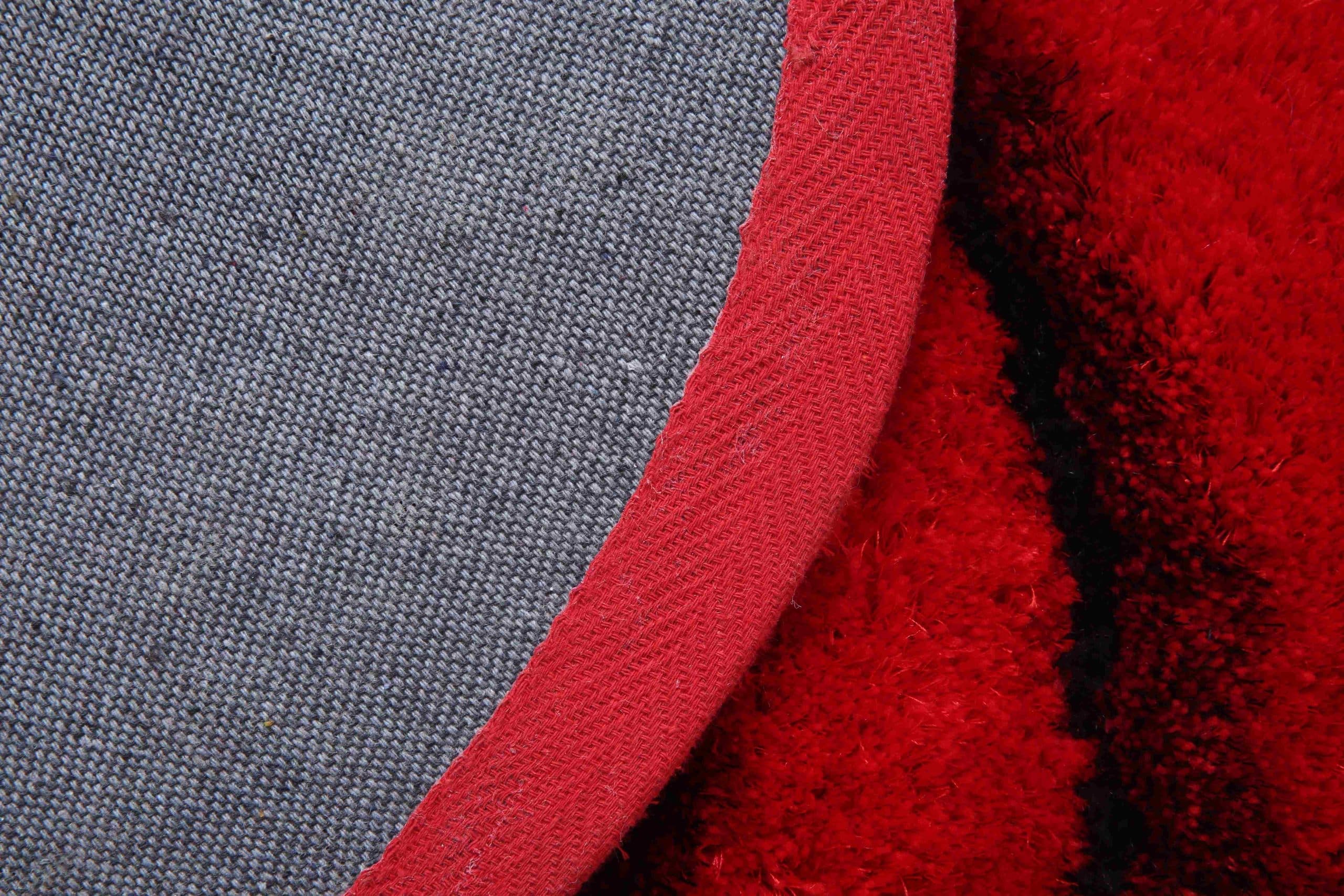 FAUX FUR Rug DOUBLE ROSE 2
