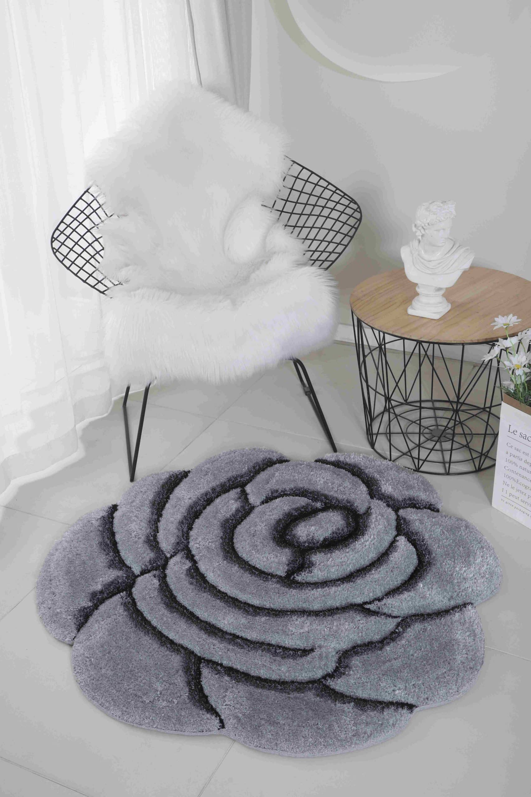 FAUX FUR Rug ROSE 5