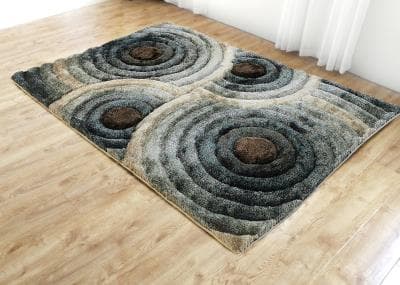 3D SHAGGY Rug Design 419