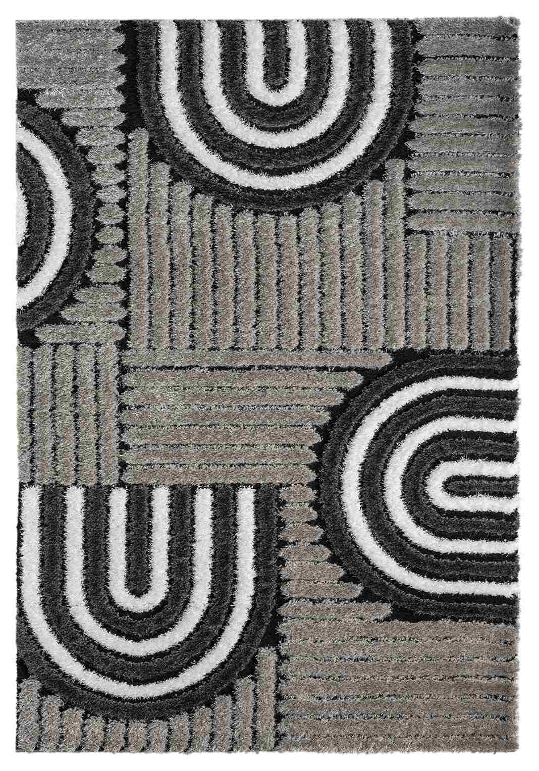 5D SHAGGY Rug Design 6412 2