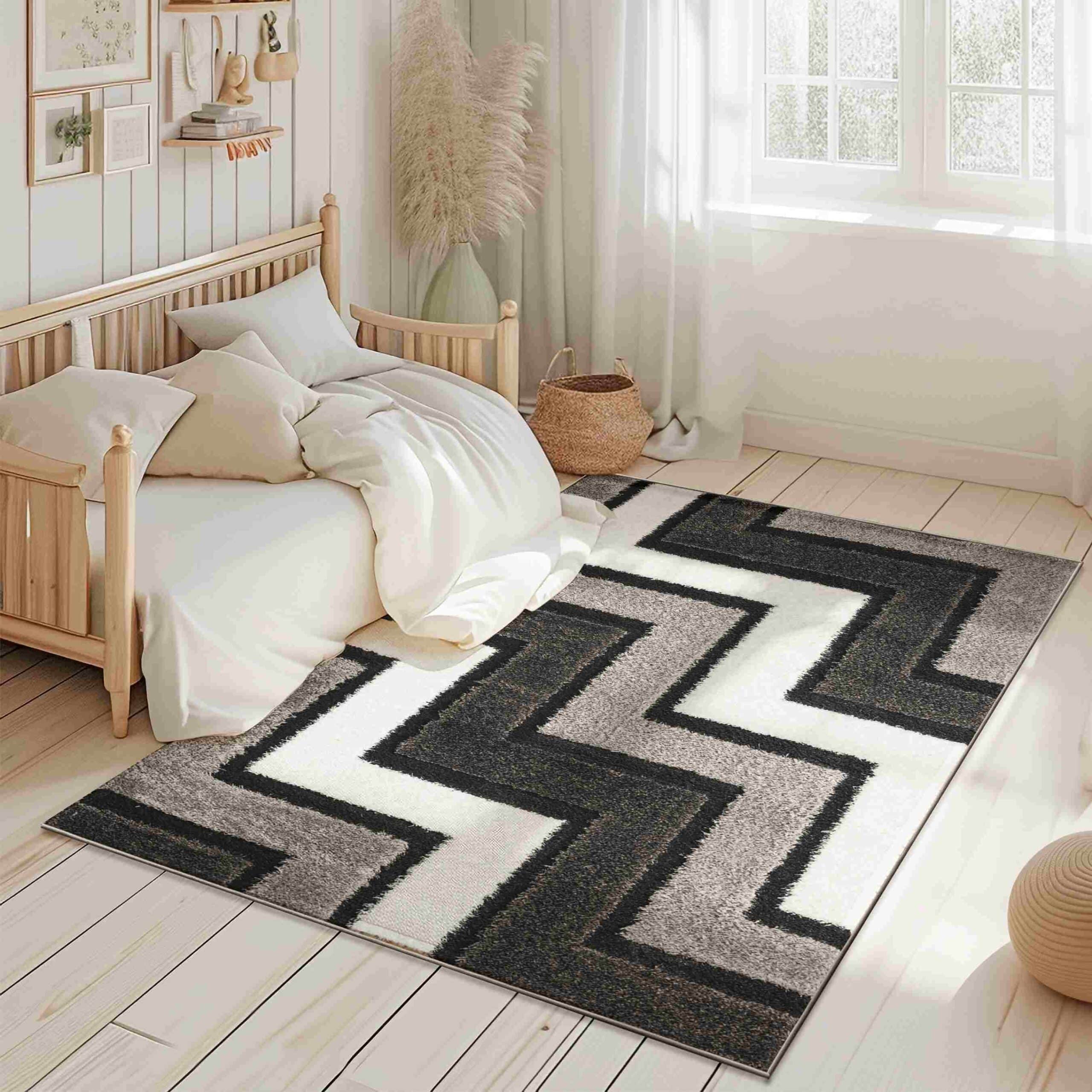 5D SHAGGY Rug Design 6410 6