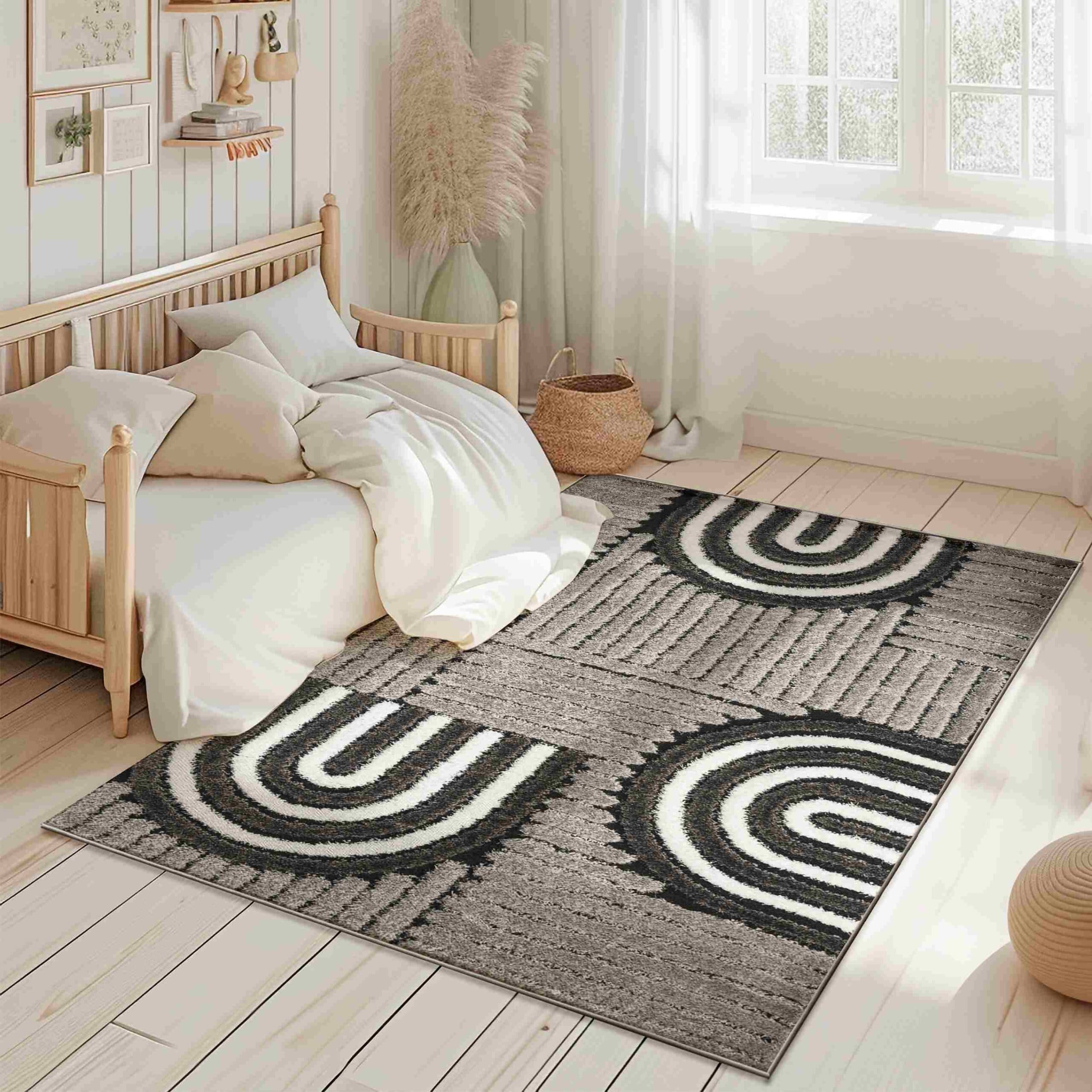5D SHAGGY Rug Design 6412 6