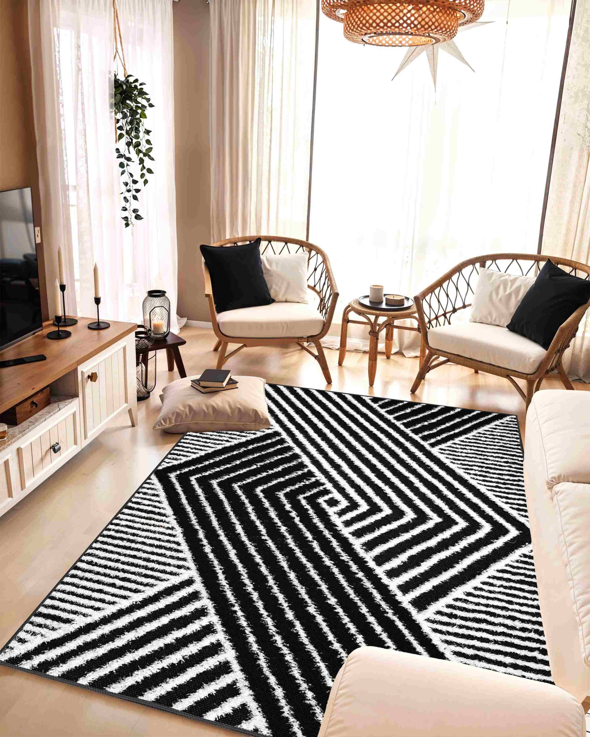 5D SHAGGY Rug Design 6415 3