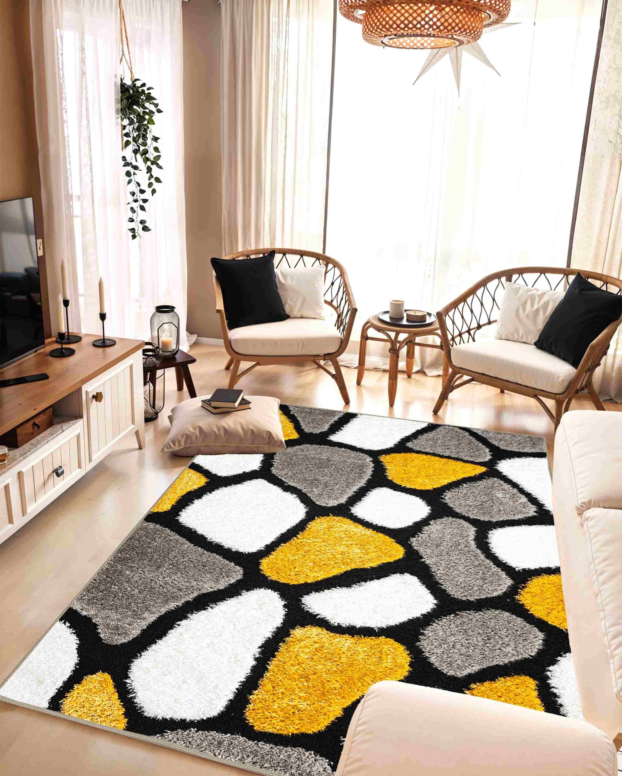 5D SHAGGY Rug Design 6416 3