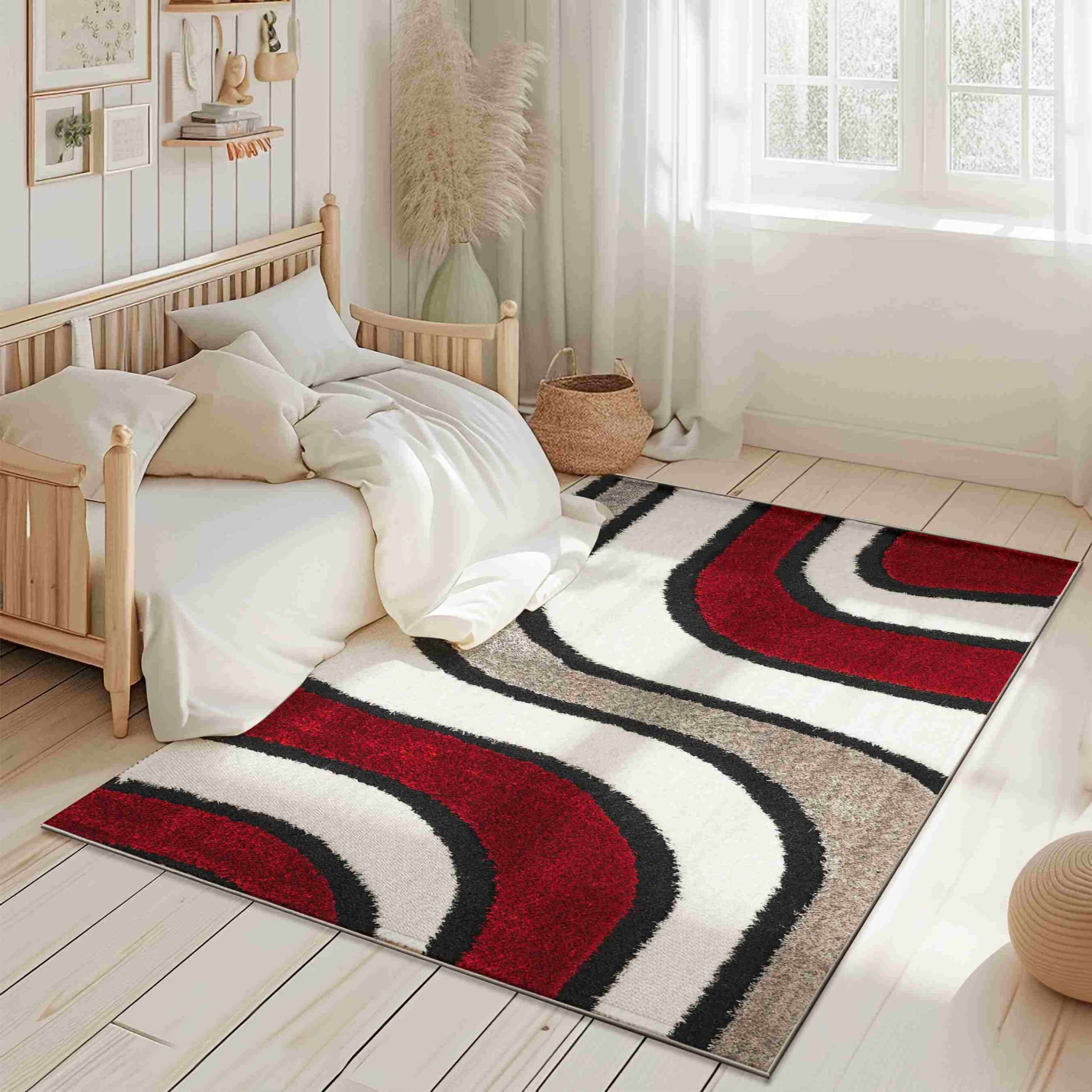 5D SHAGGY Rug Design 6417 6