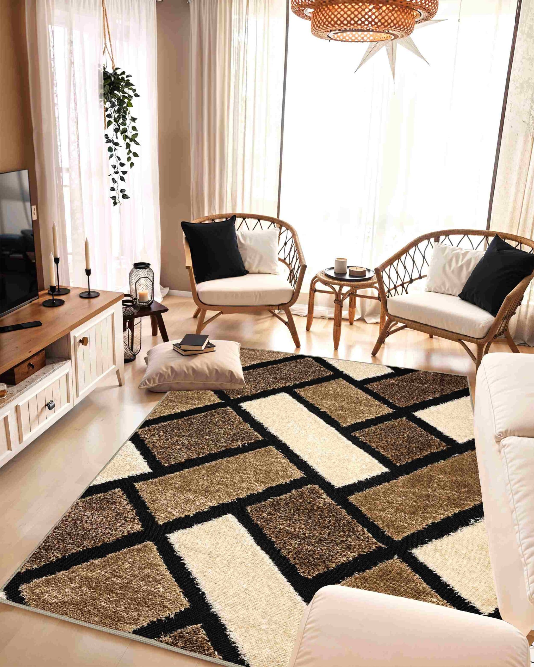 5D SHAGGY Rug Design 6419 3