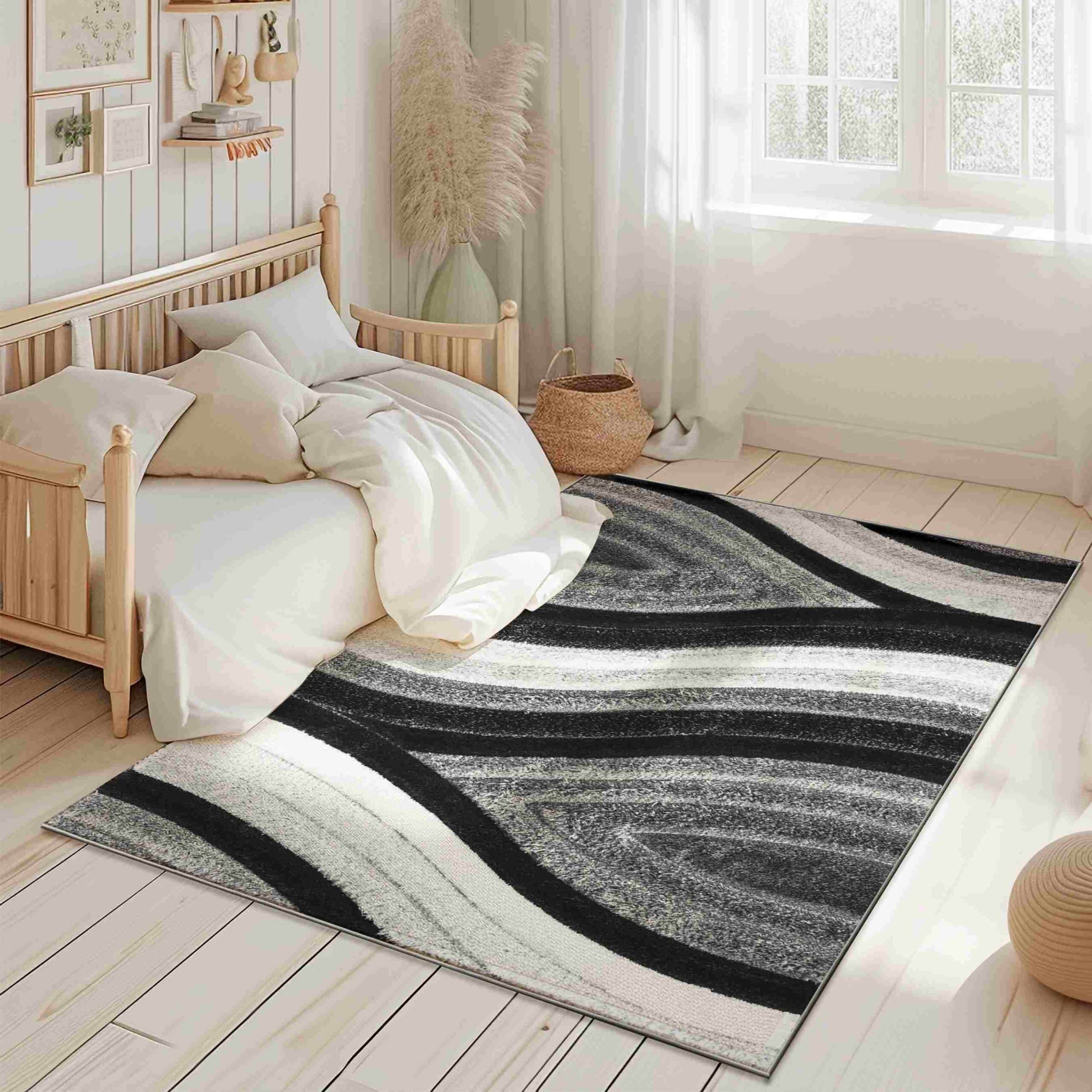 4D SHAGGY Rug Design 6496 9