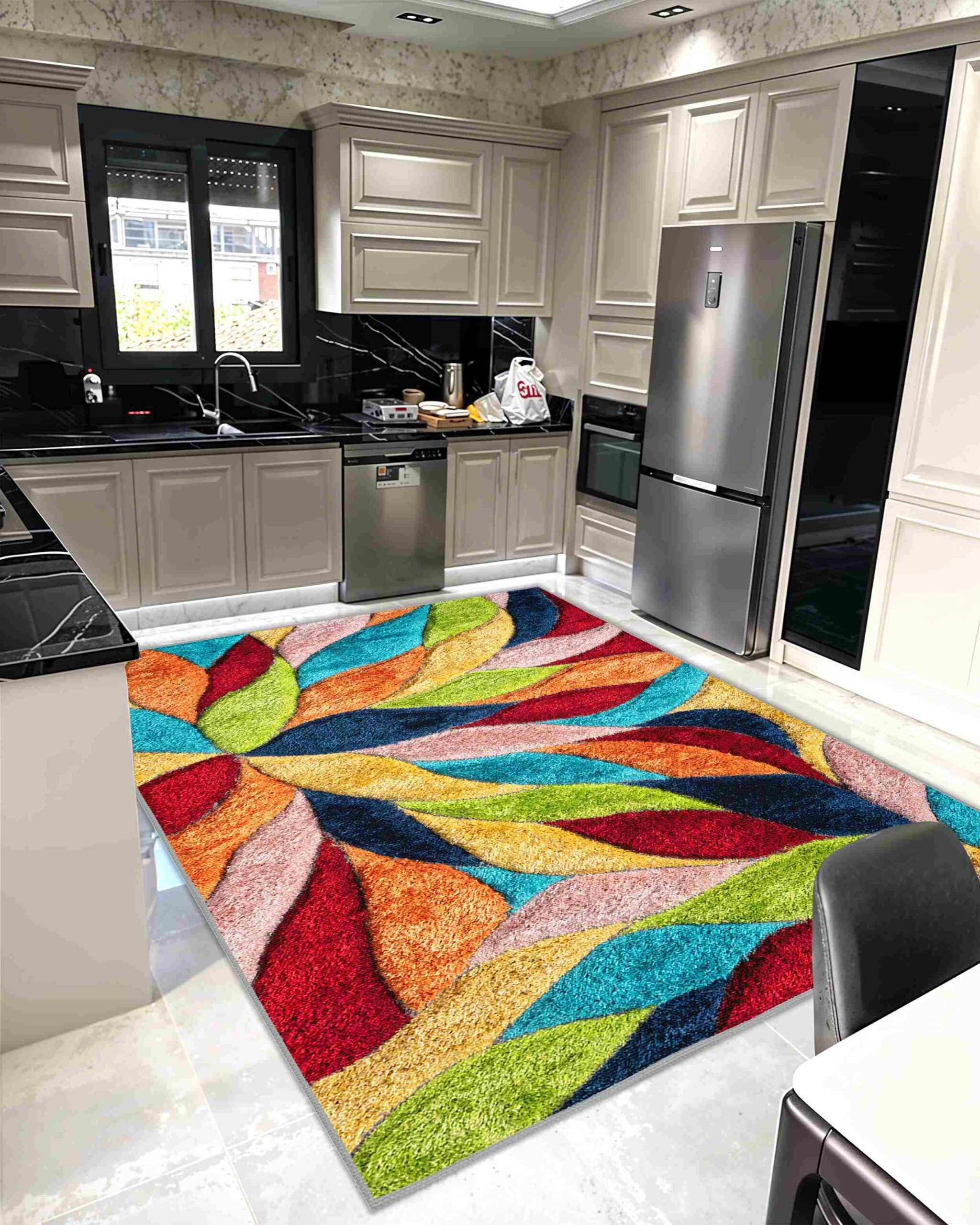 4D Shaggy Rug Design 6994 2