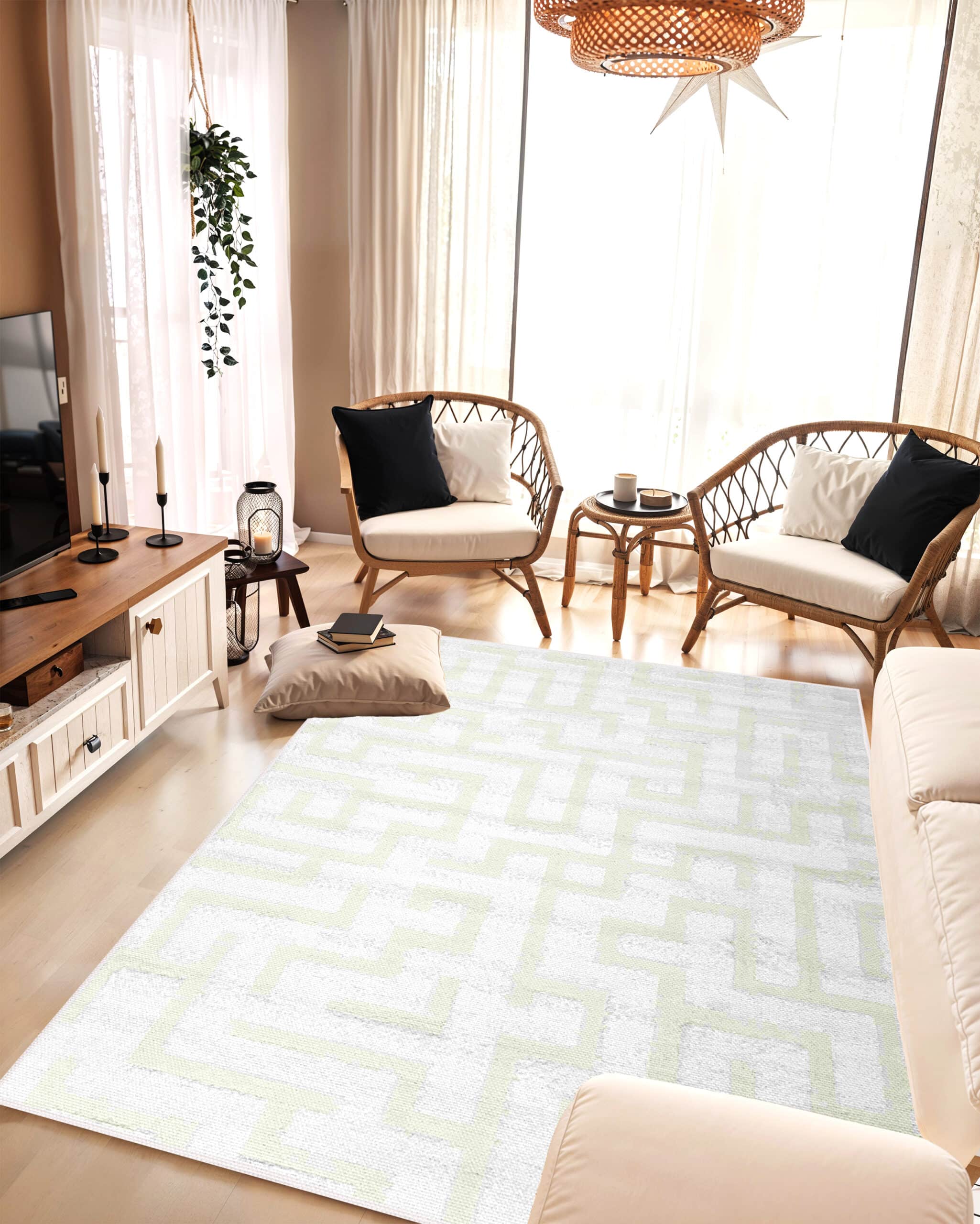 INFINITY SHAGGY Rug Design 1521 4