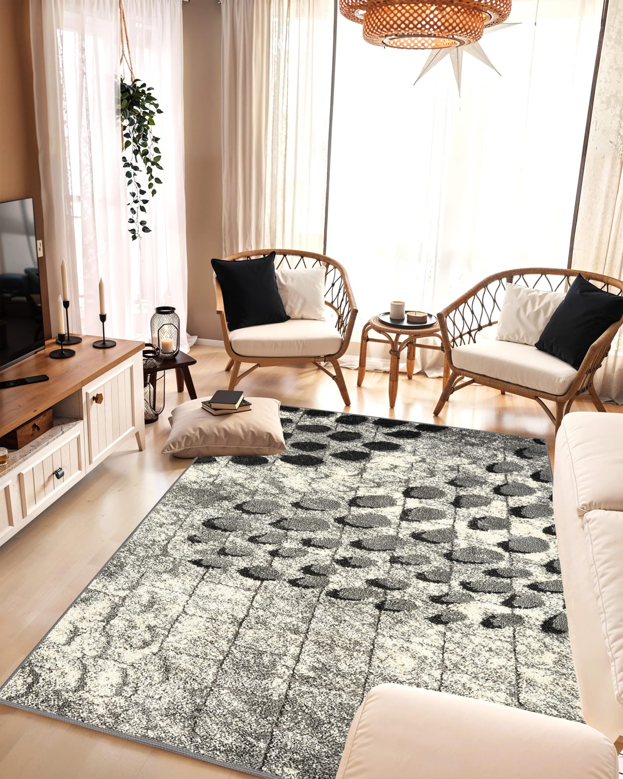 INFINITY SHAGGY Rug Design 1524 6