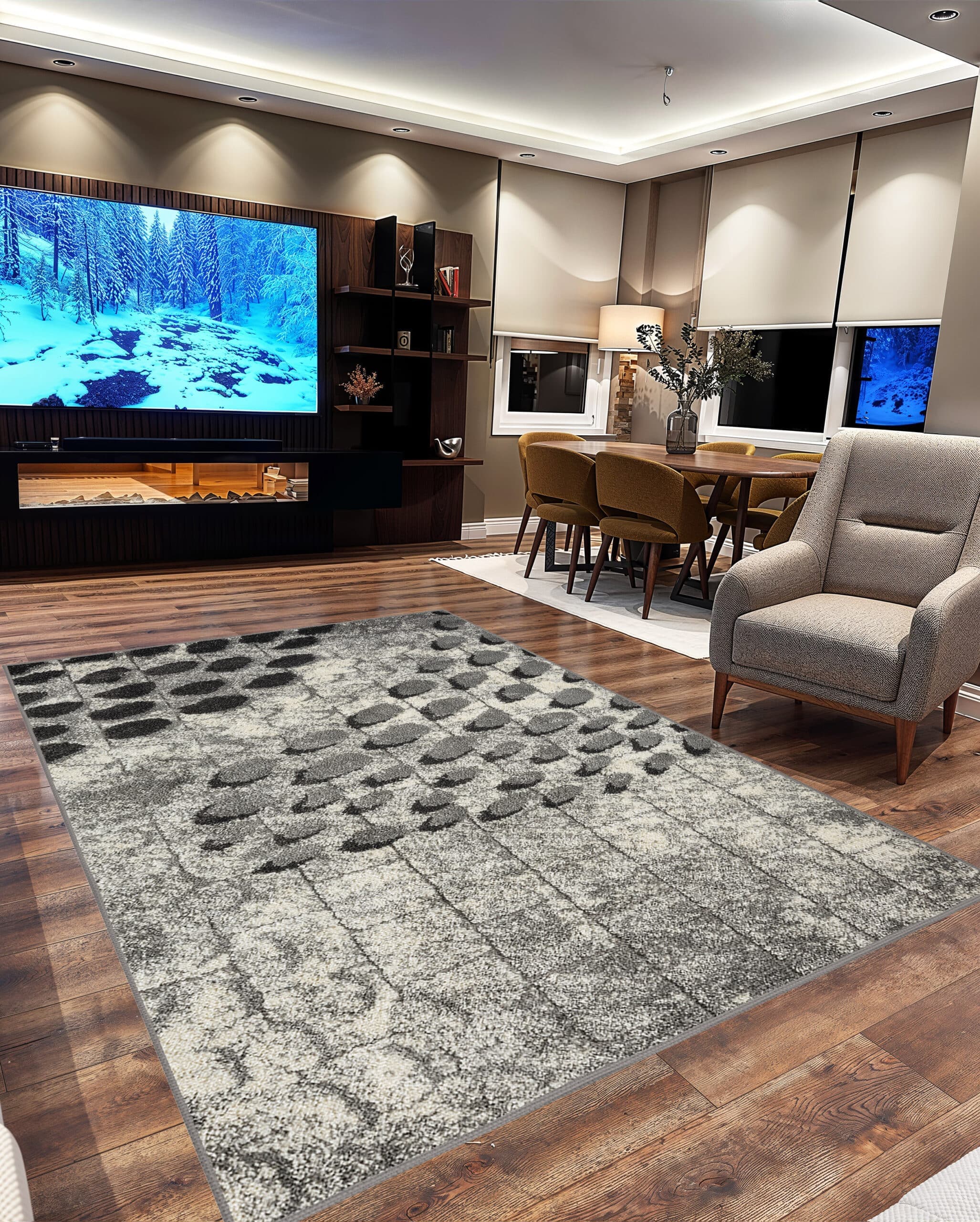 INFINITY SHAGGY Rug Design 1524 5