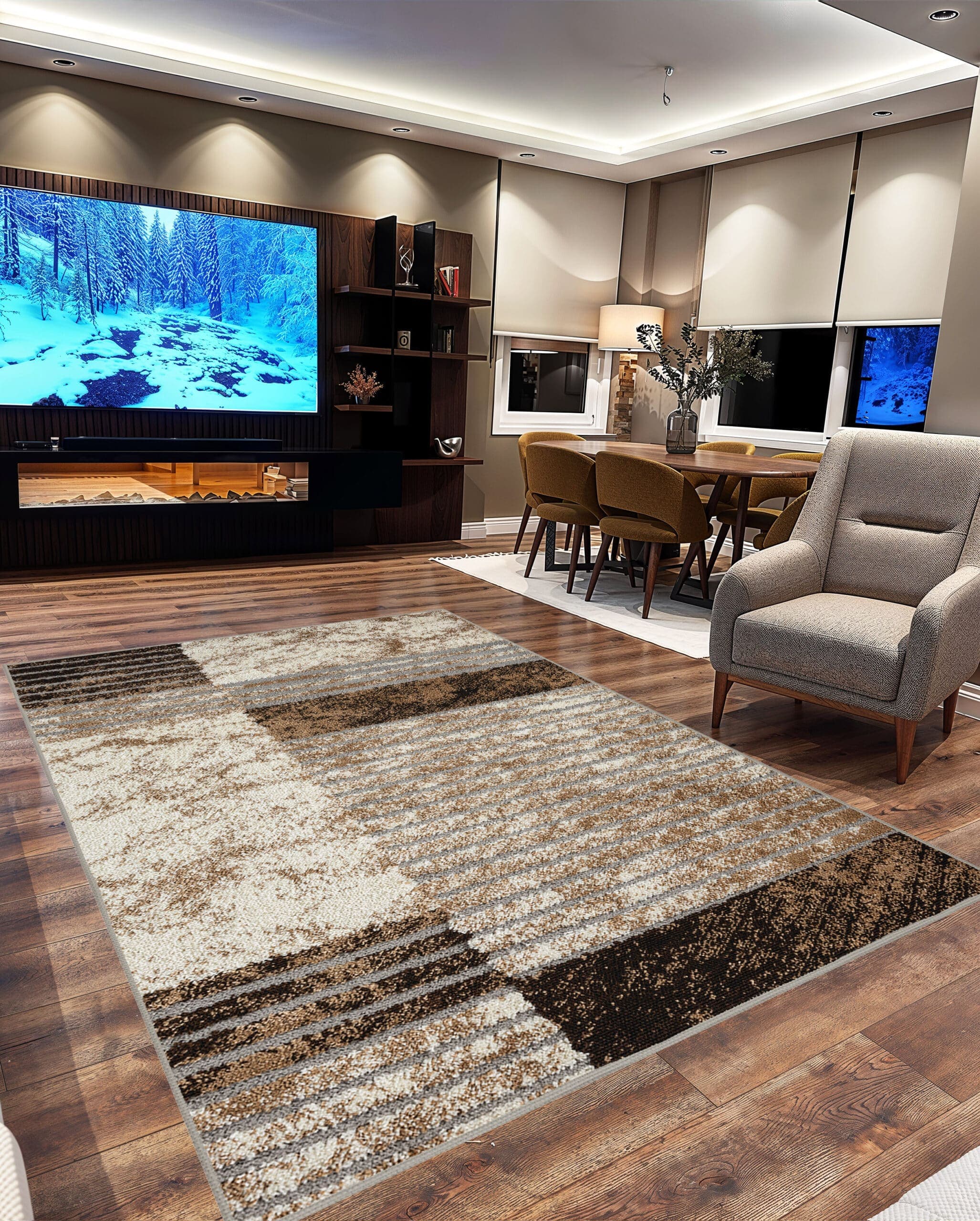 INFINITY SHAGGY Rug Design 1526 5