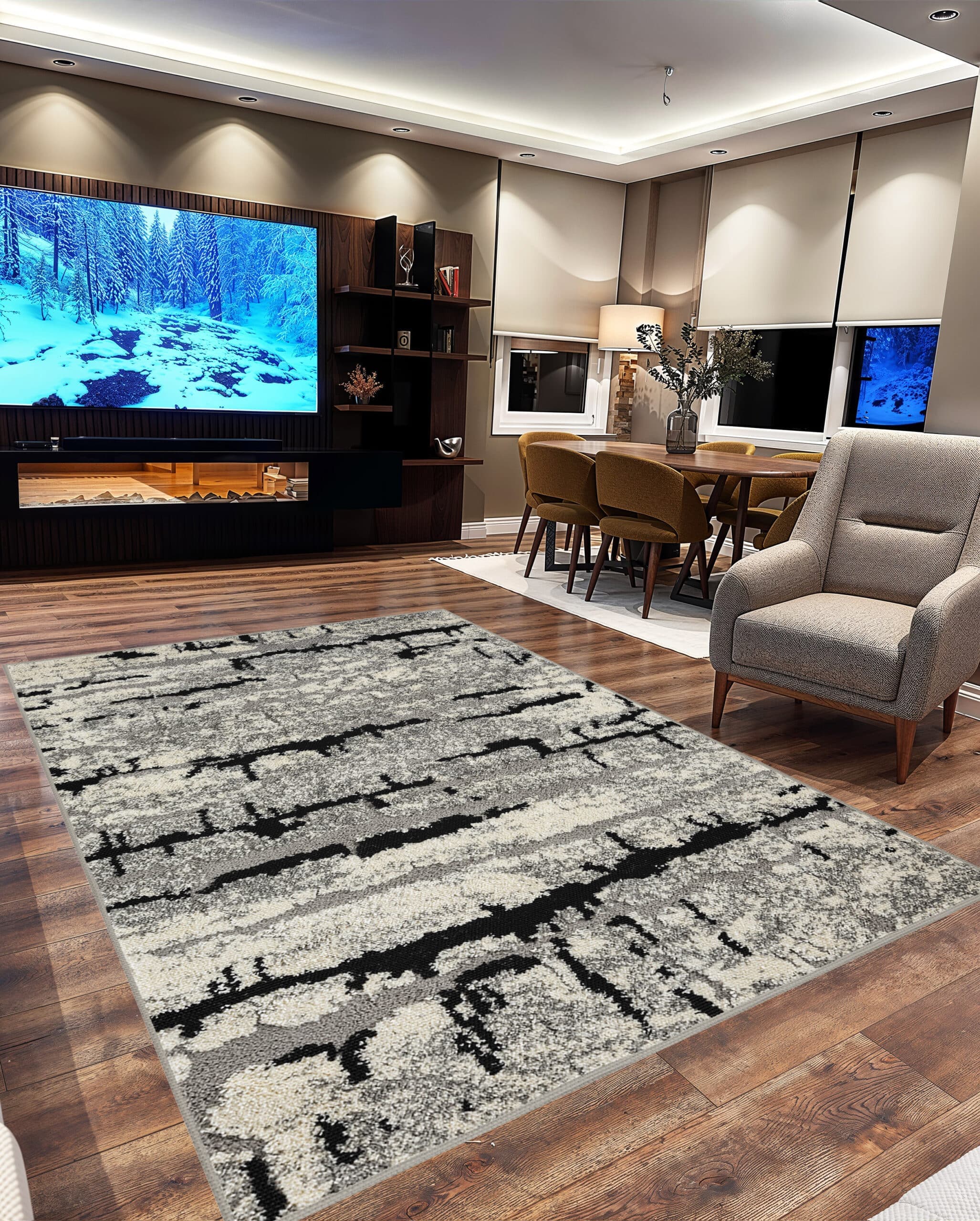 INFINITY SHAGGY Rug Design 1527 5