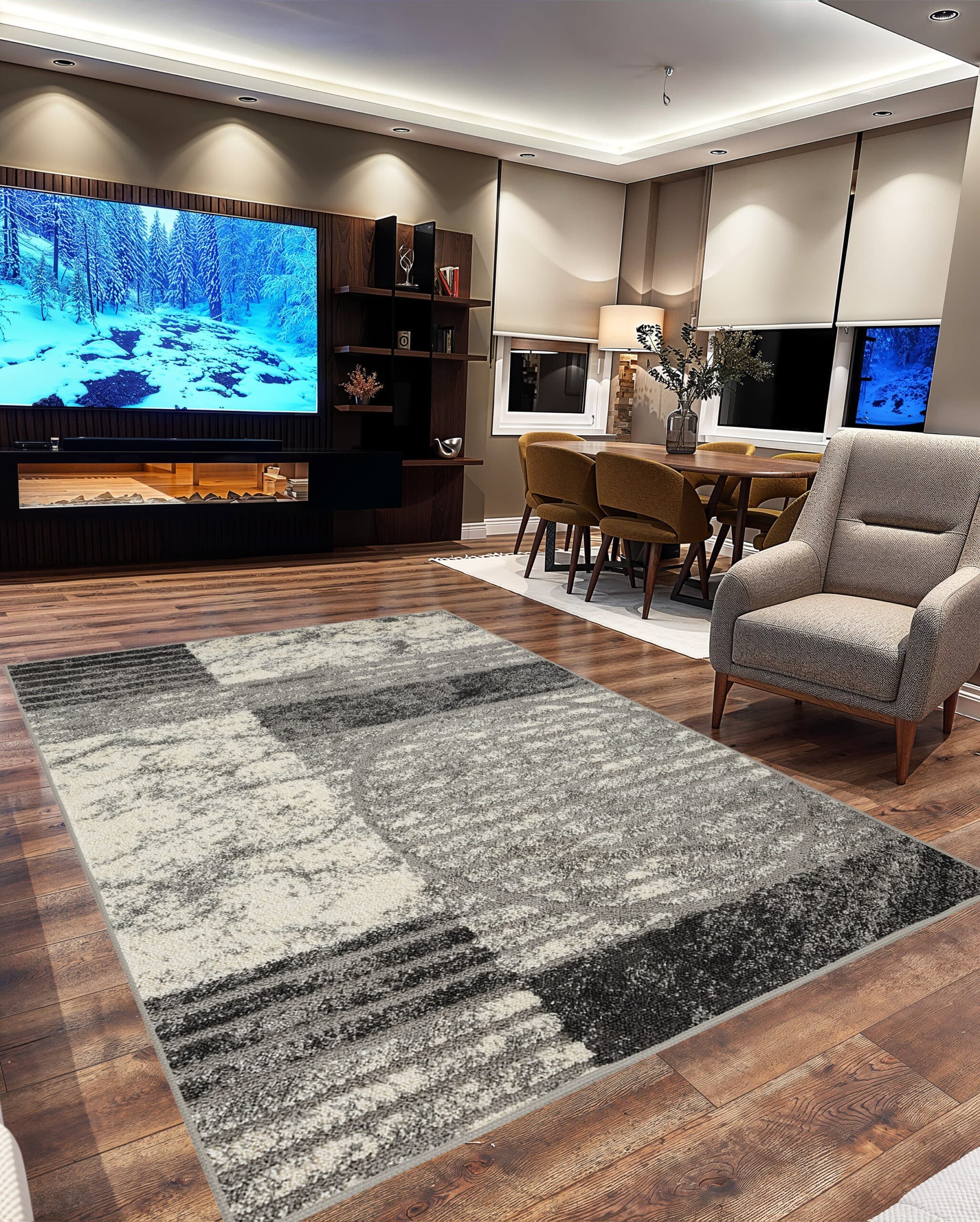 INFINITY SHAGGY Rug Design 1528 5