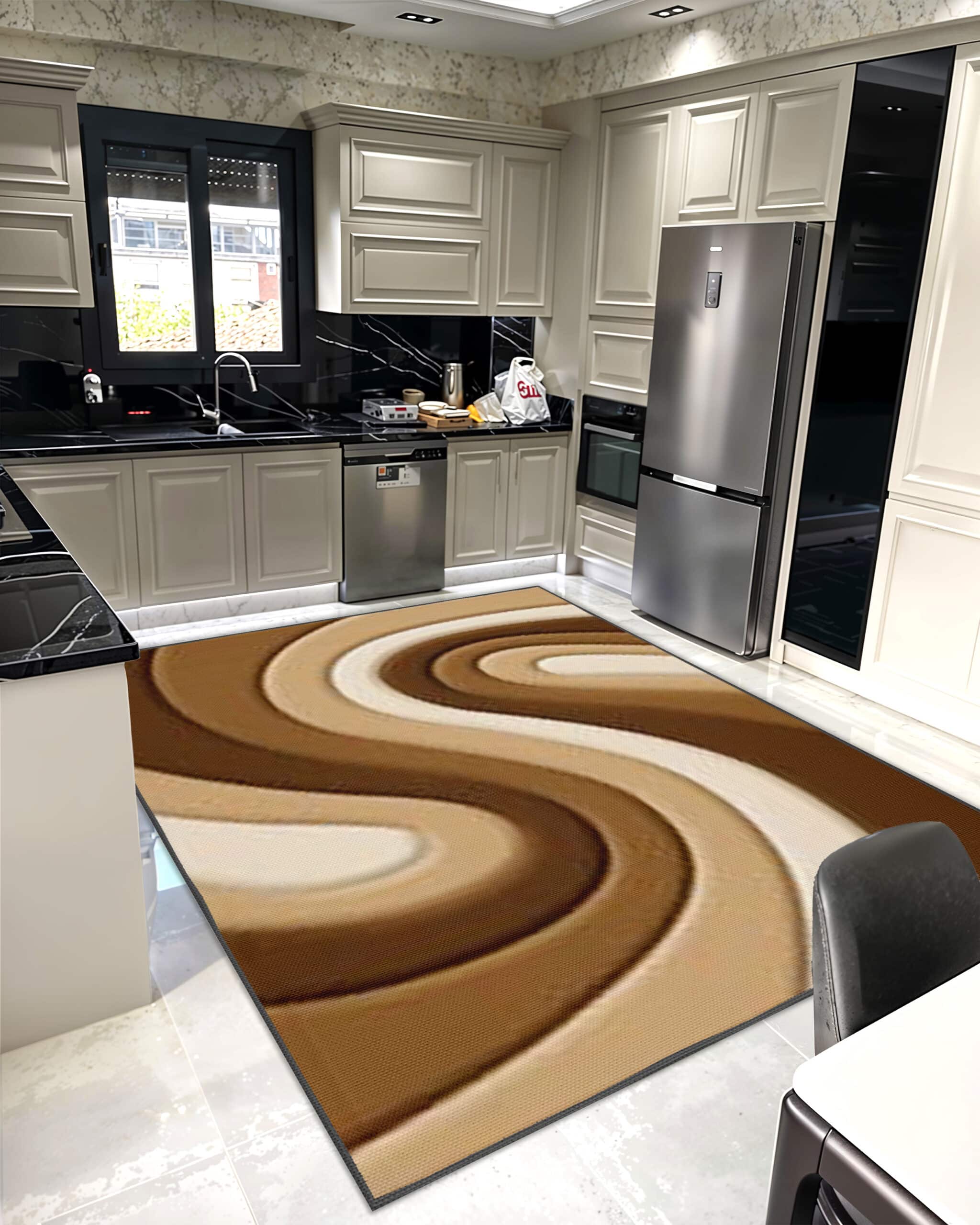 3D SHAGGY Rug Design 882 3